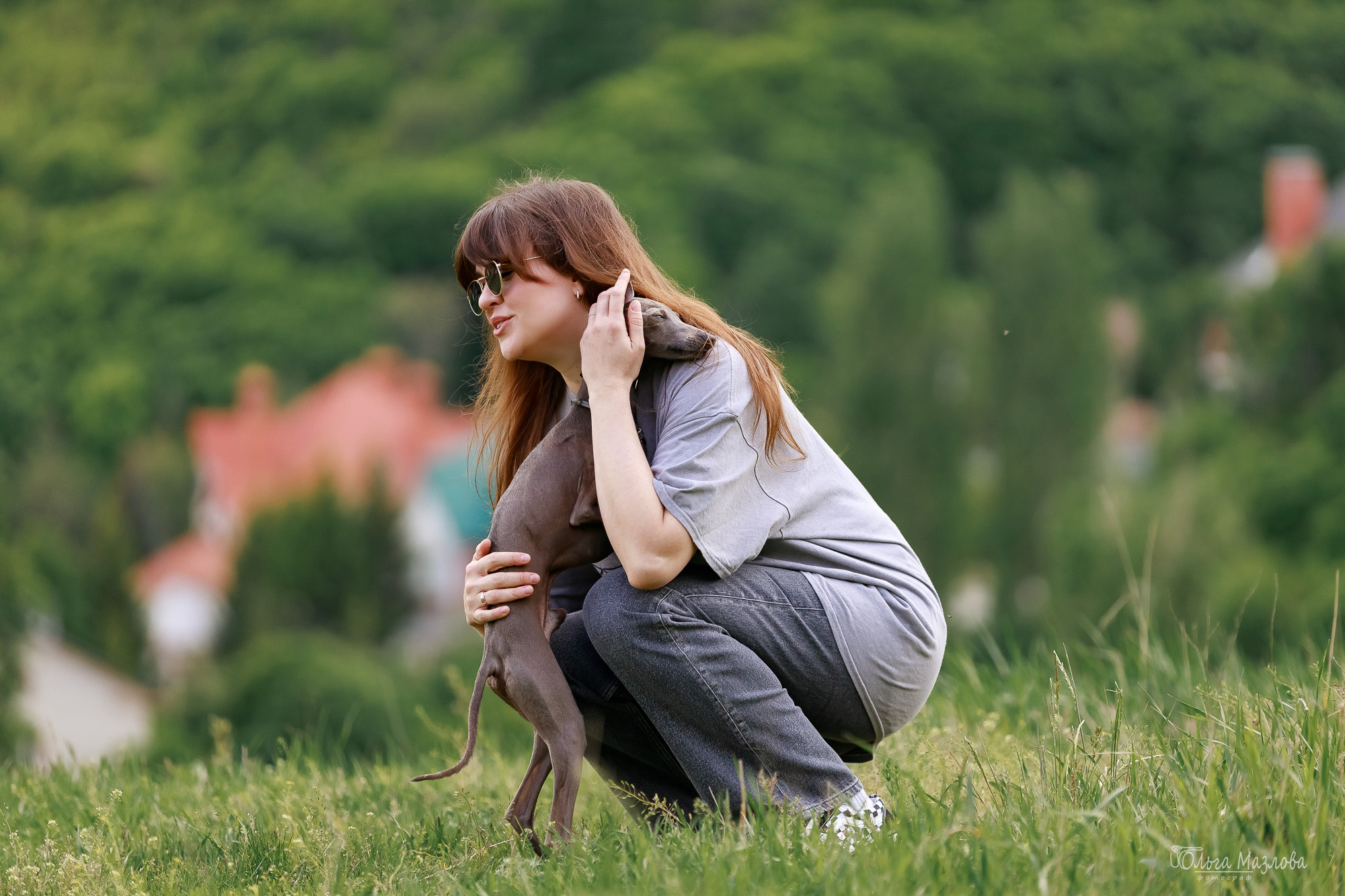 Фотосессия с собакой в Саратове. Фотограф в Саратове Ольга Мазлова