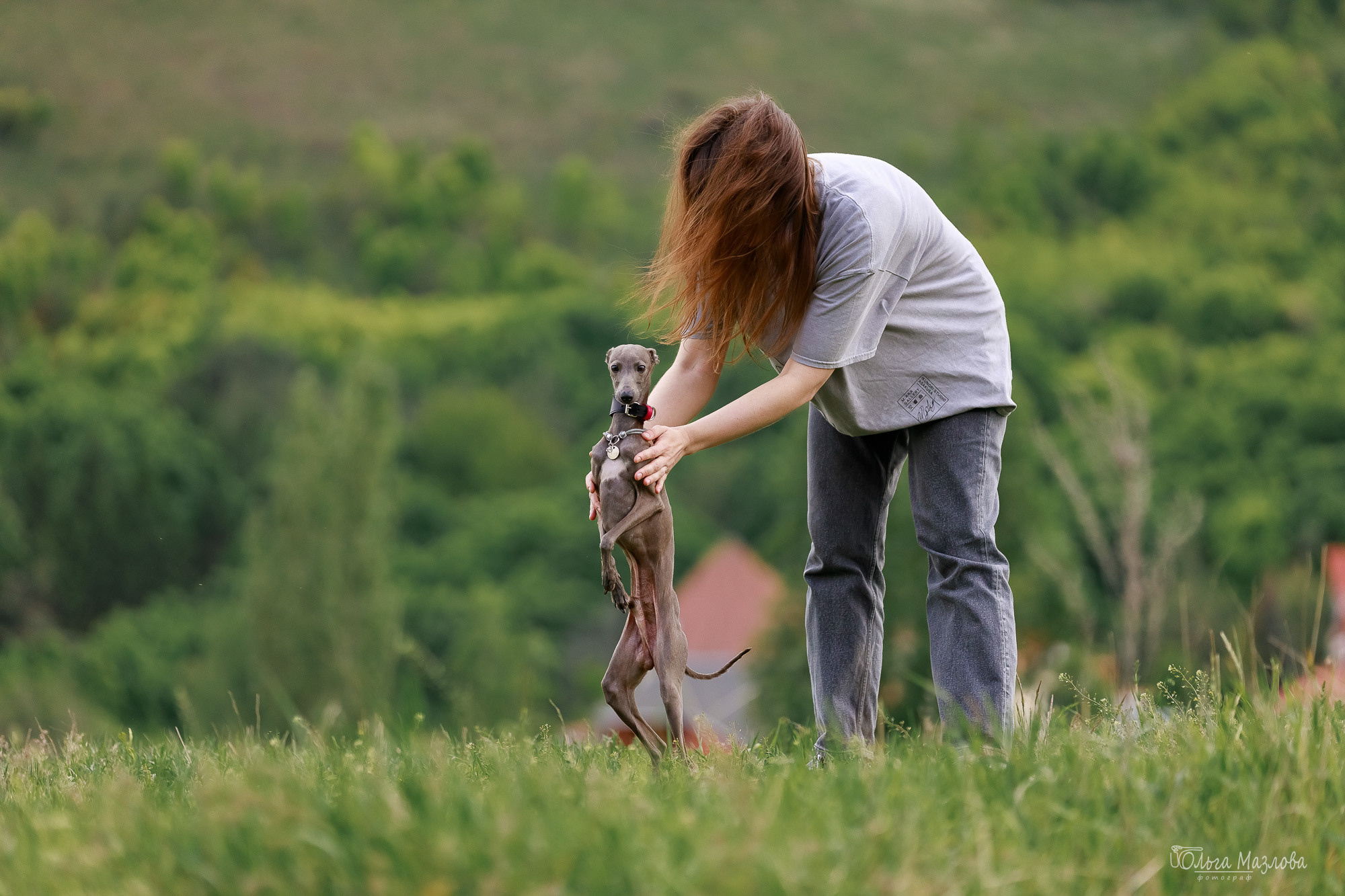 Фотосессия с собакой в Саратове. Фотограф в Саратове Ольга Мазлова
