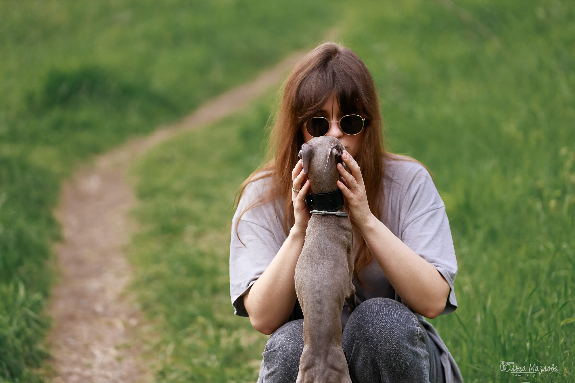 Фотосессия с собакой в Саратове. Фотограф в Саратове Ольга Мазлова