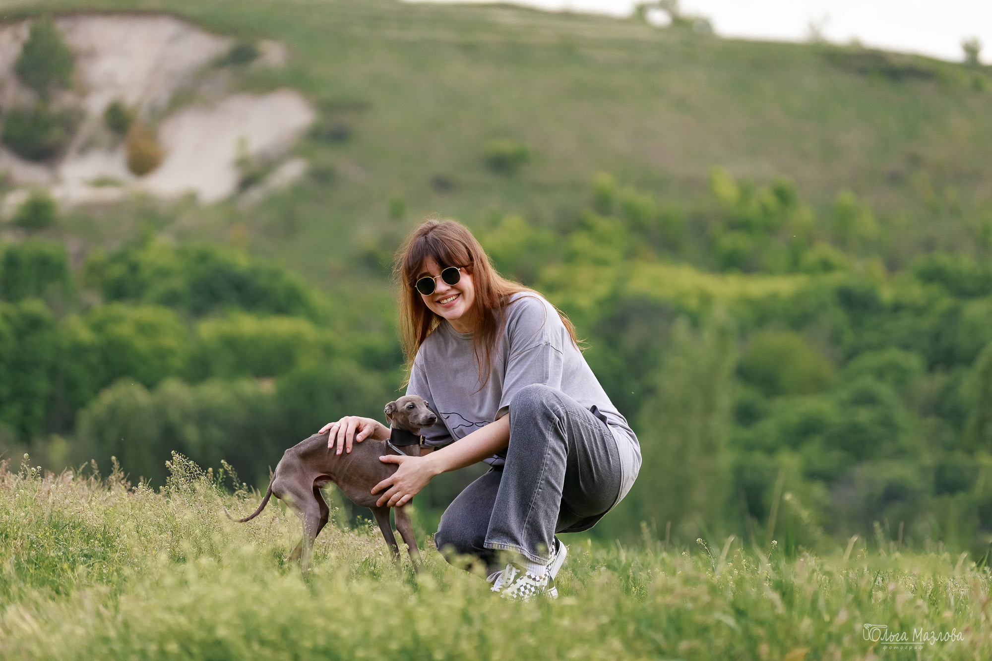 Фотосессия с собакой в Саратове. Фотограф в Саратове Ольга Мазлова