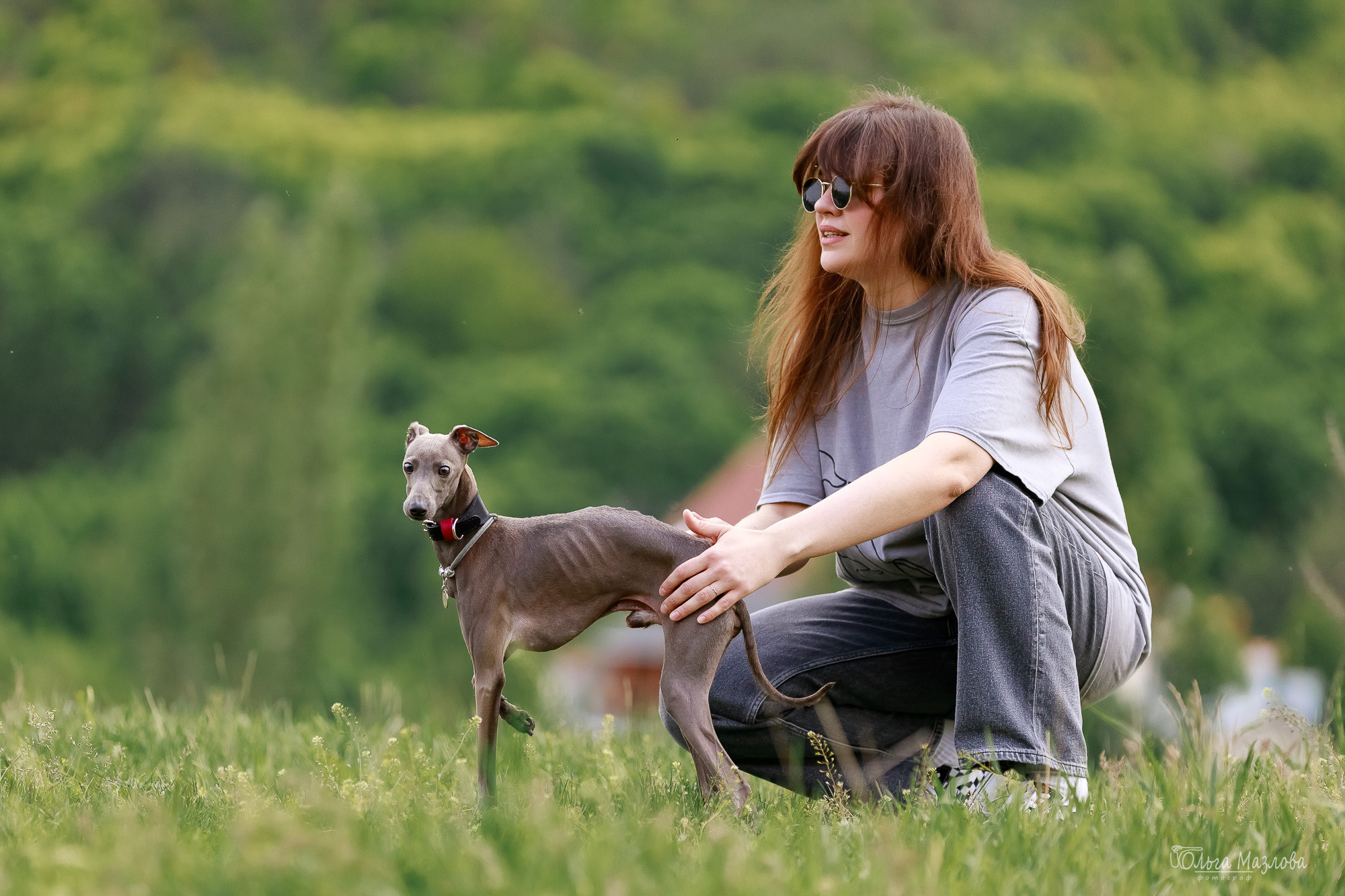 Фотосессия с собакой в Саратове. Фотограф в Саратове Ольга Мазлова
