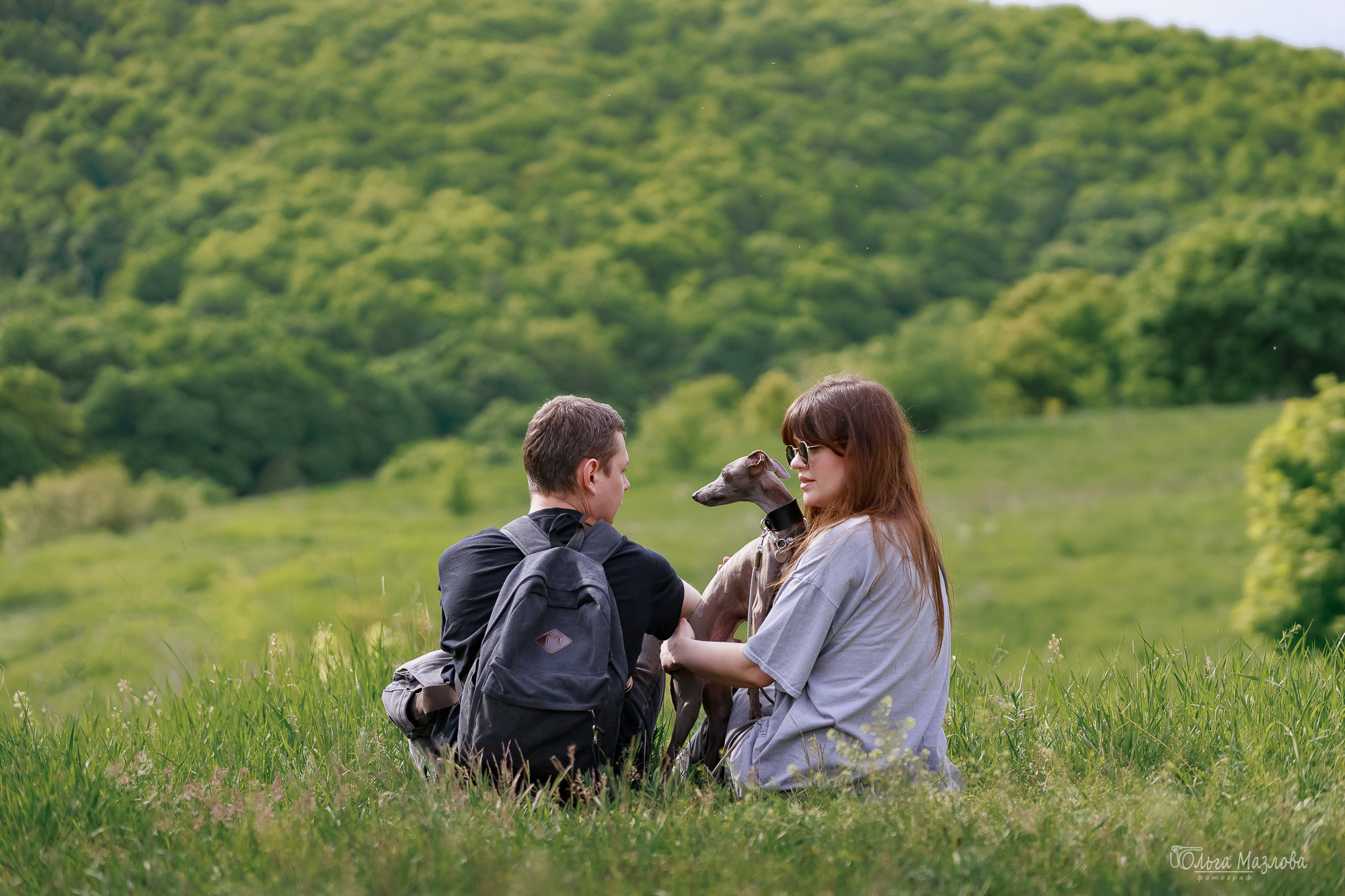 Фотосессия с собакой в Саратове. Фотограф в Саратове Ольга Мазлова