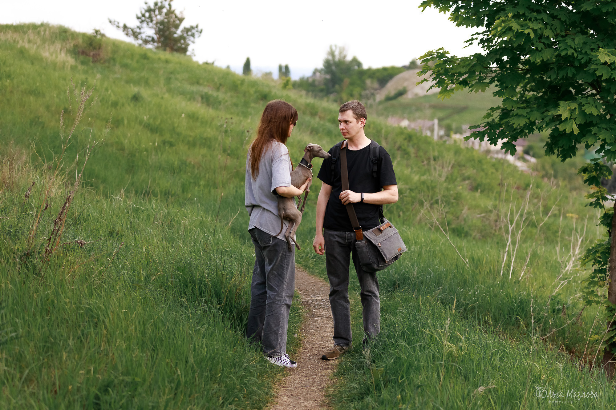 Фотосессия с собакой в Саратове. Фотограф в Саратове Ольга Мазлова
