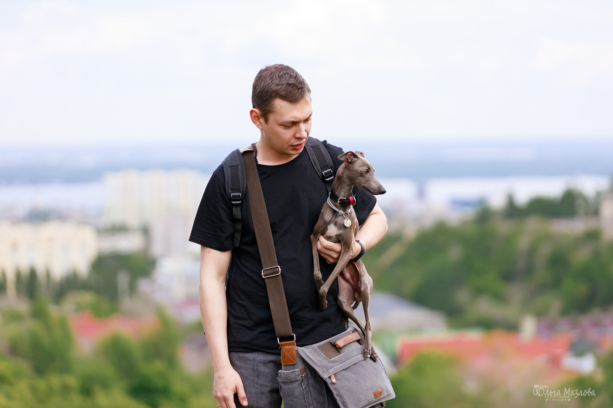 Фотосессия с собакой в Саратове. Фотограф в Саратове Ольга Мазлова