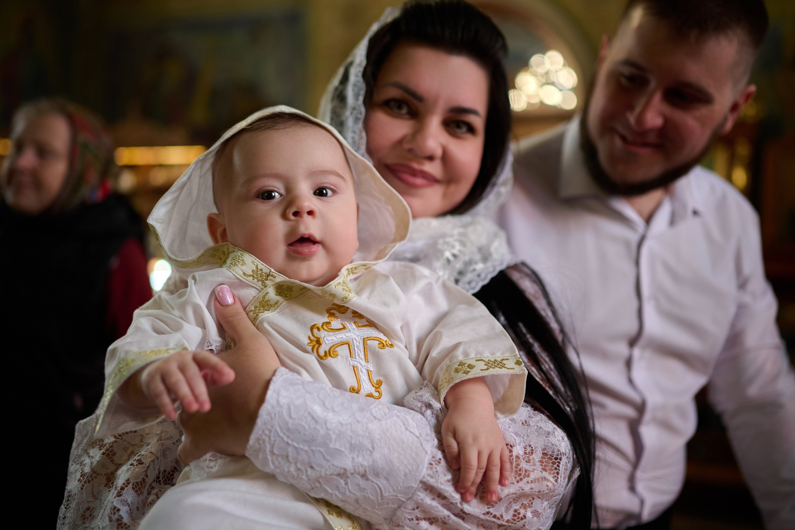 Фотосъемка крещения Саши. Профессиональный фотограф Старый Оскол, Губкин — свадьба, венчание, крещение, юбилей и день рождения