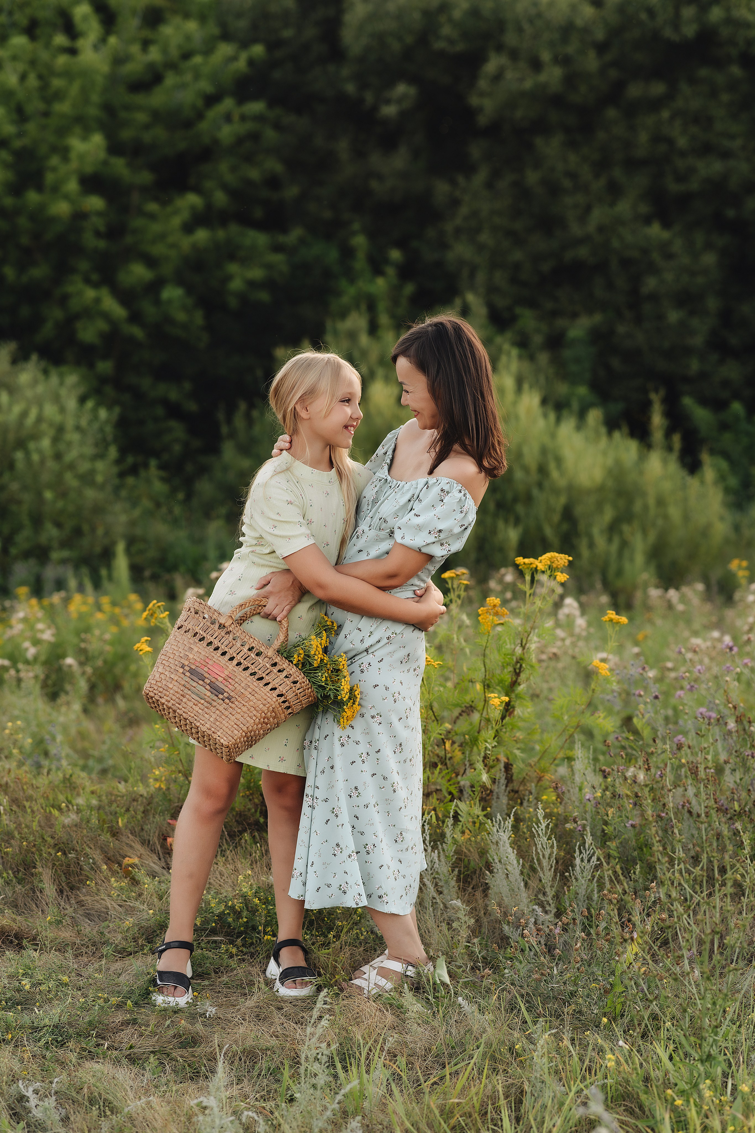 Семейная съемка на закате. Фотограф Карина Шмулёва. Воронеж и область