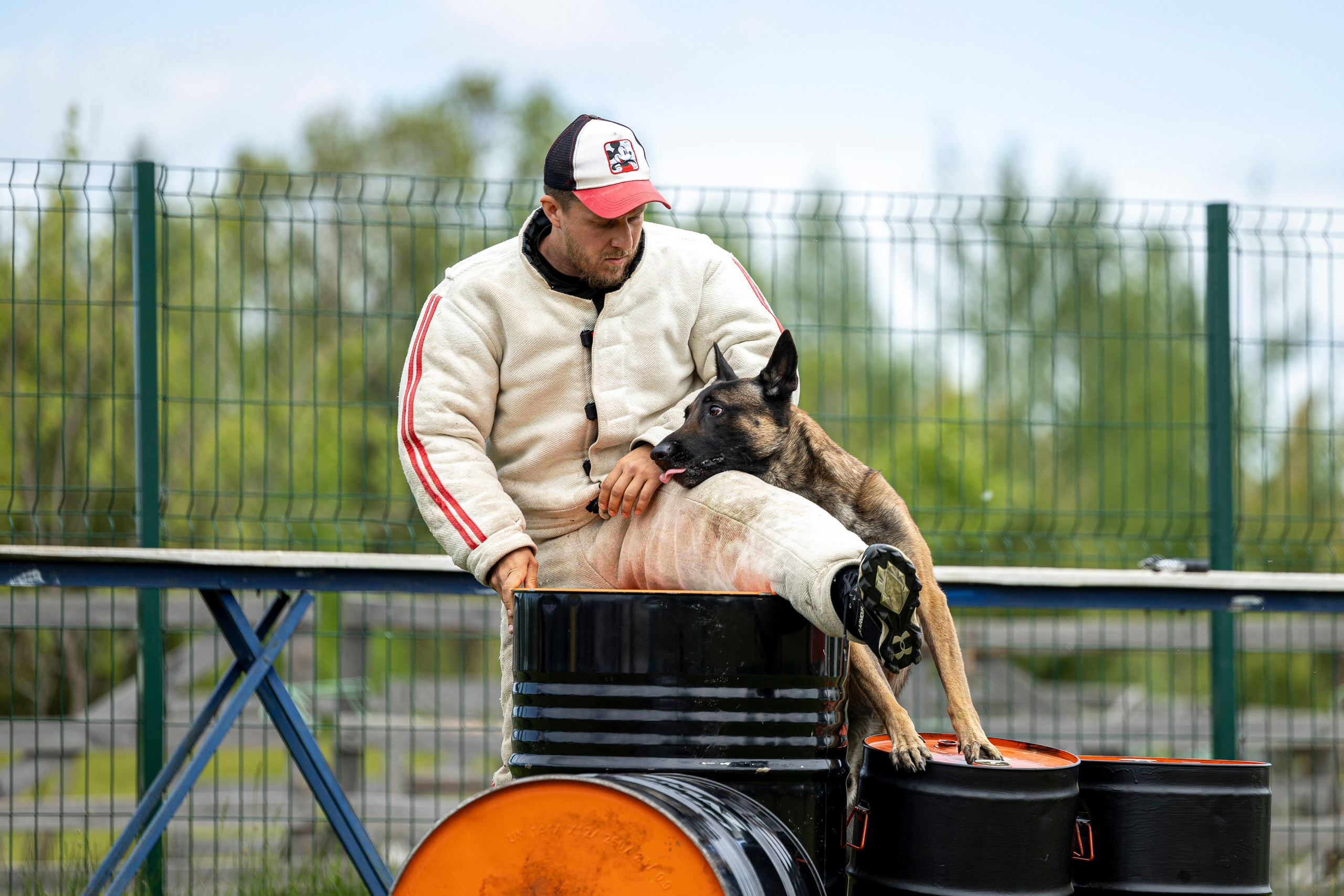 Испытания по мондьорингу в Нижнем Новгороде. Фотограф-анималист Анна Маринич