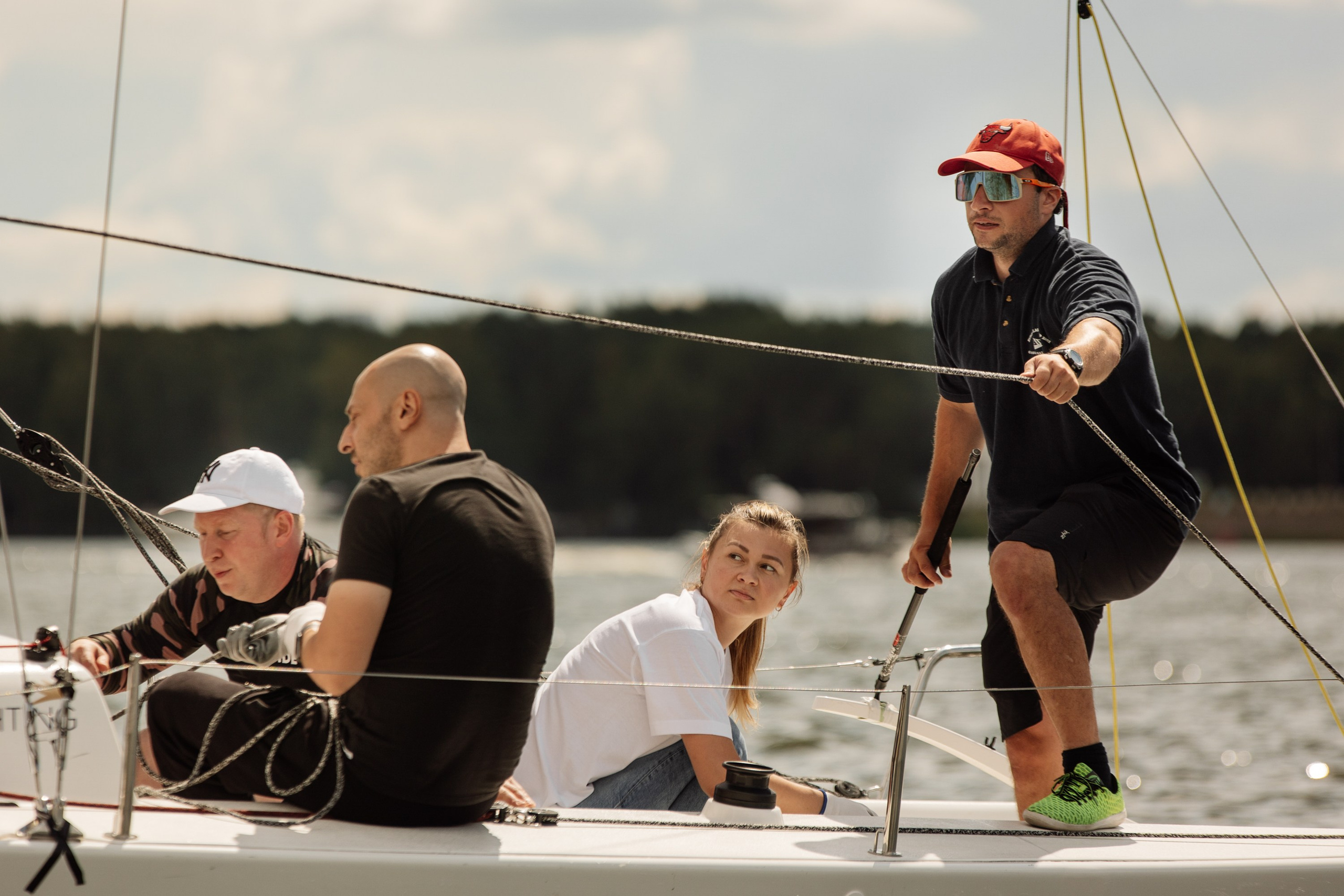 Яхт Клуб PROyachting. Регата. Репортажный фотограф. Москва. Алина Ланская