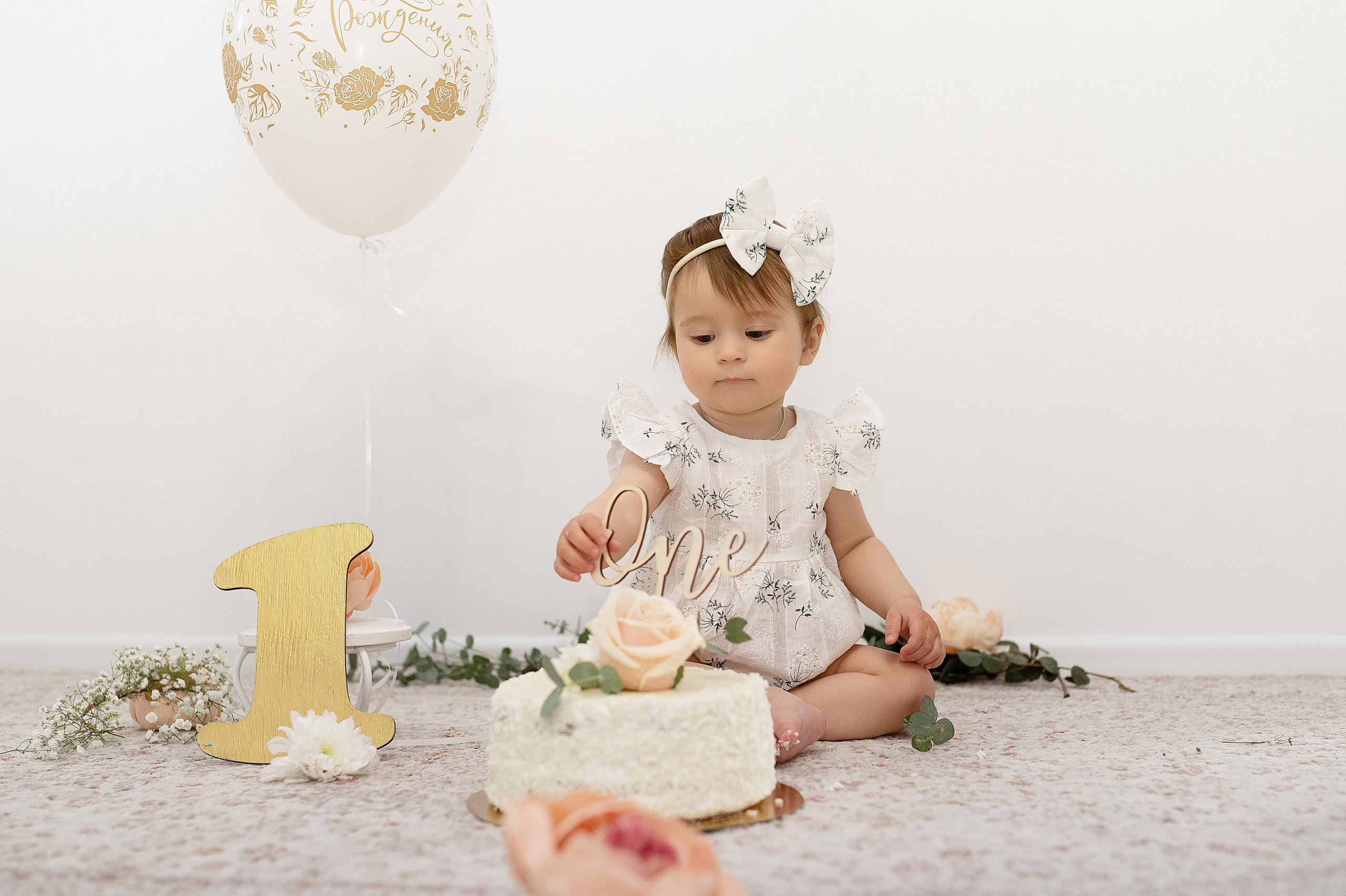 Майя 1 годик. Детский фотограф Абхазия