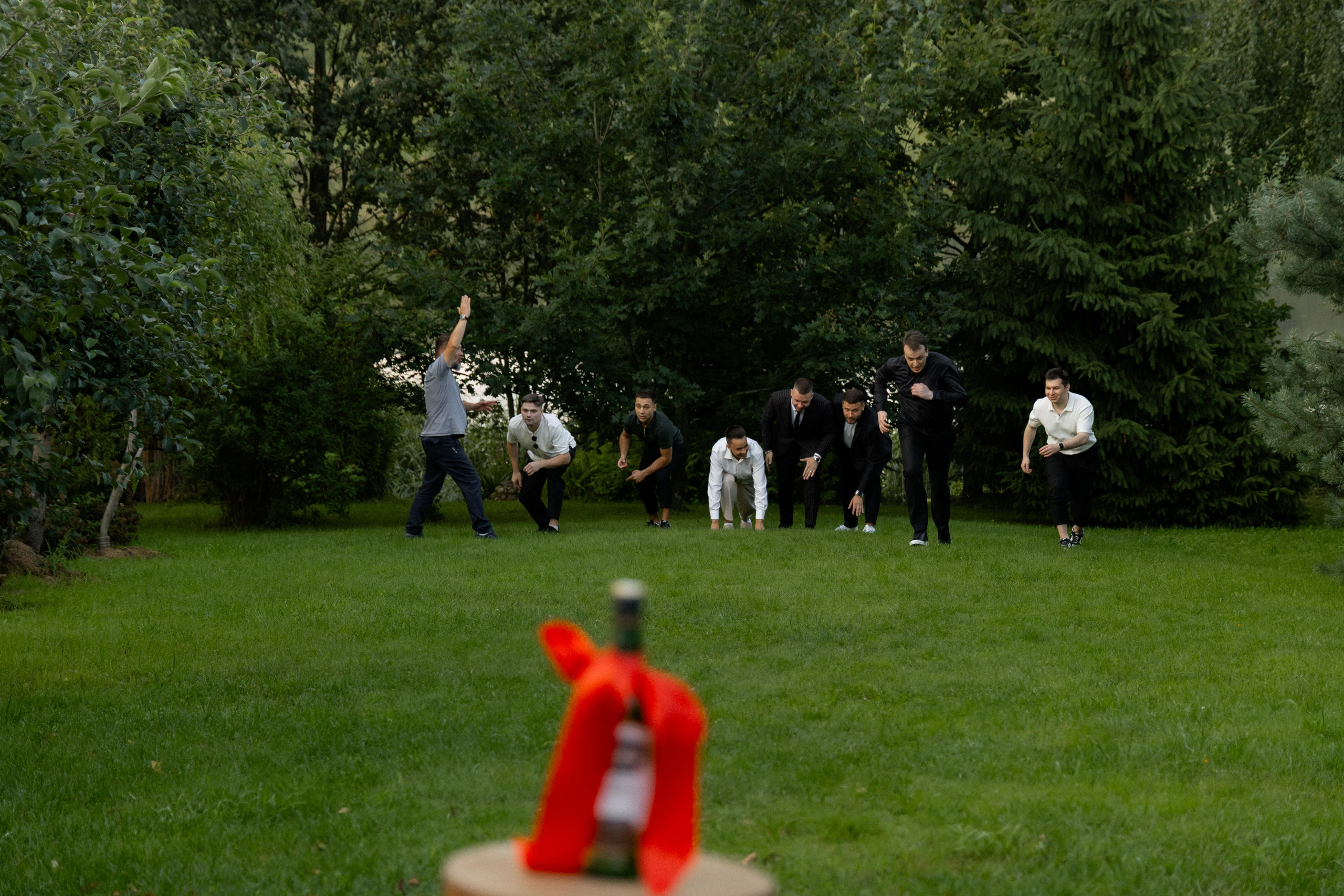 Свадебная фотосессия в агроусадьбе Лабодянка в Минске. Свадебный фотограф в Минске/Беларуси Сергей Спиридонов