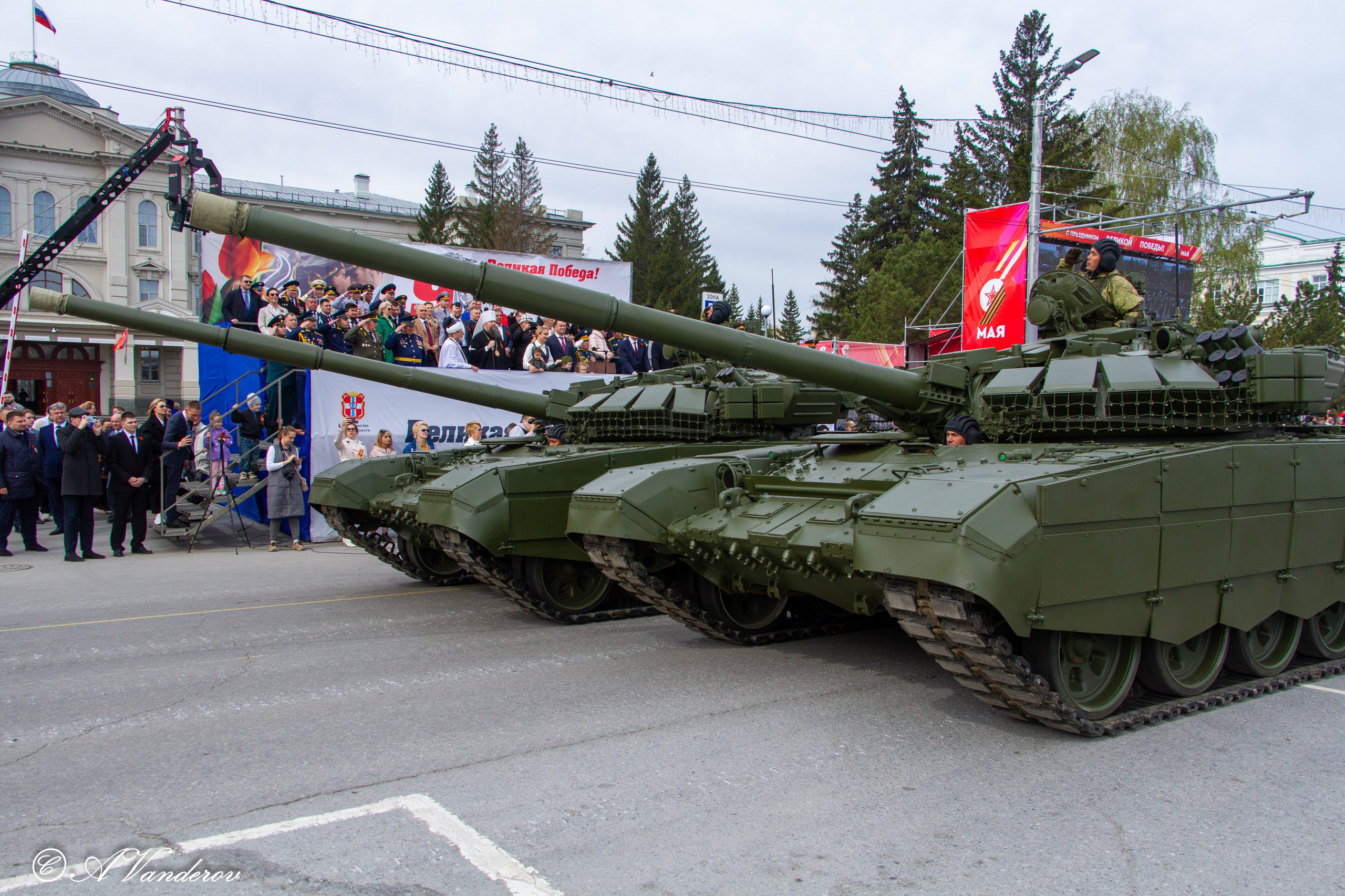 Парад Победы Омск 2024. Фотограф Омск | Александр Вандеров