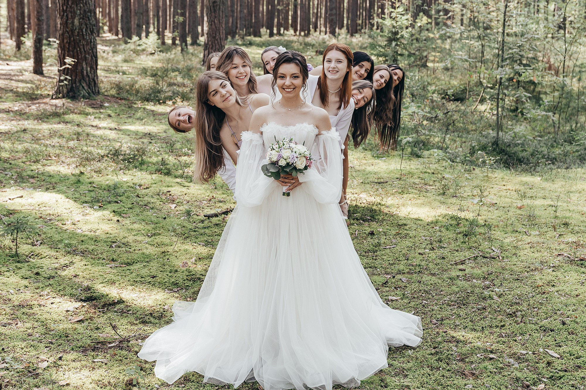 веселые кадры с подругами невесты