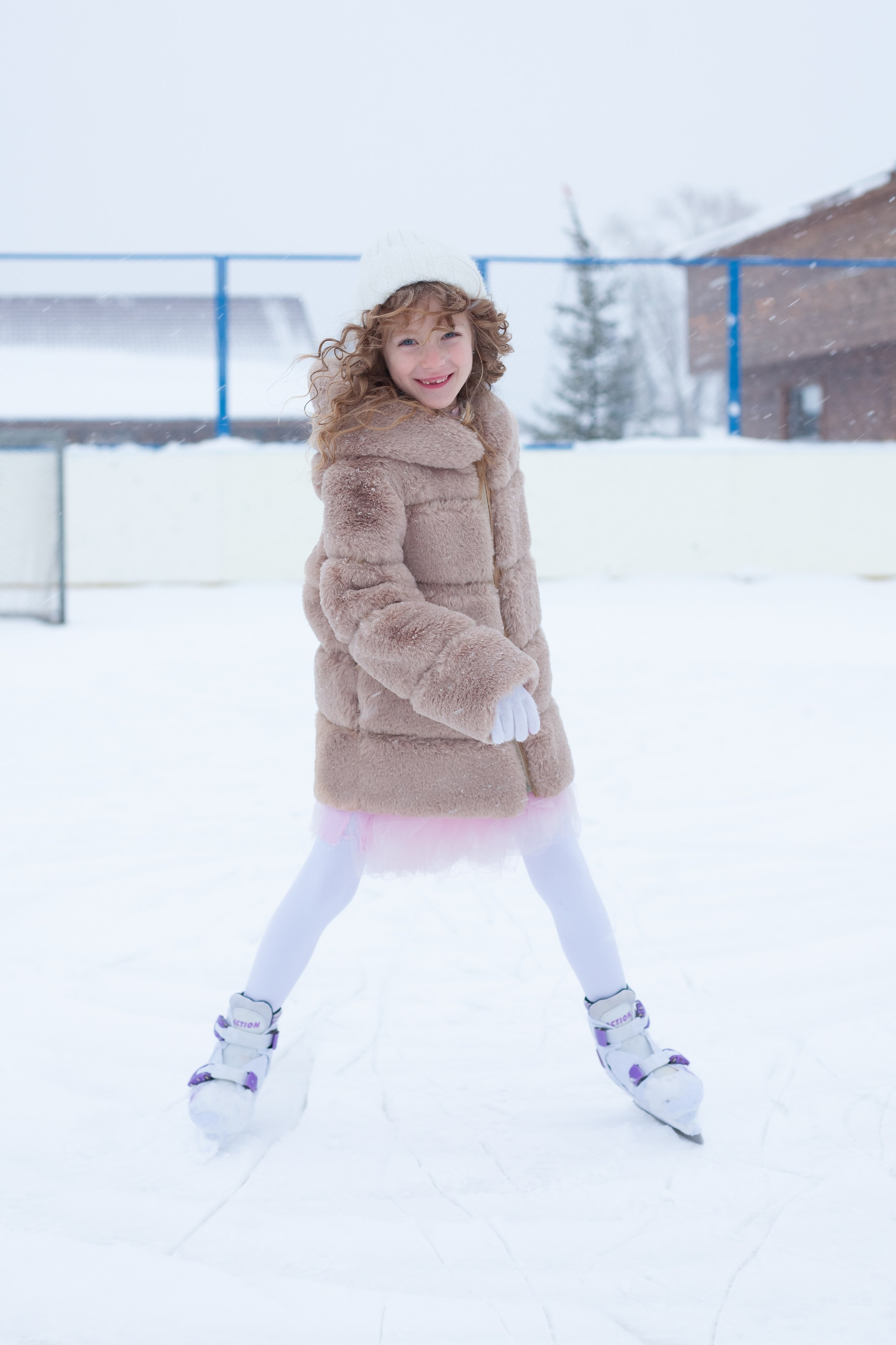 Детская фотосессия на катке. Фотограф в Томске Евгения Гуляева