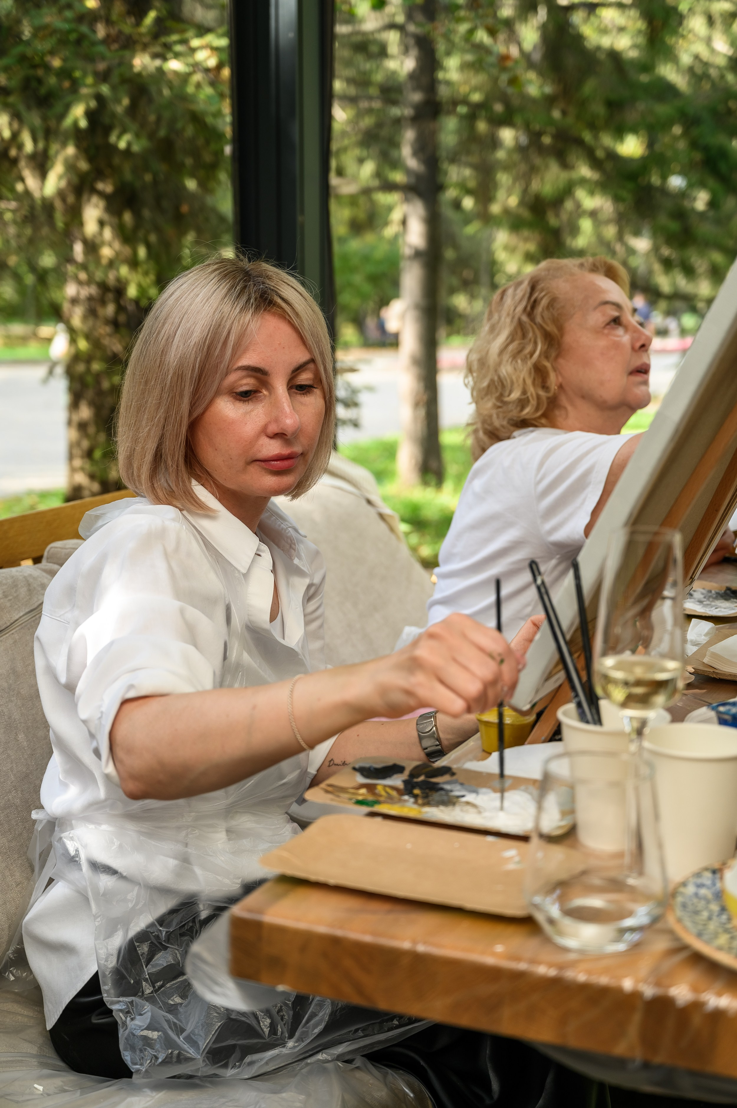 Репортаж с творческой встречи на летней веранде