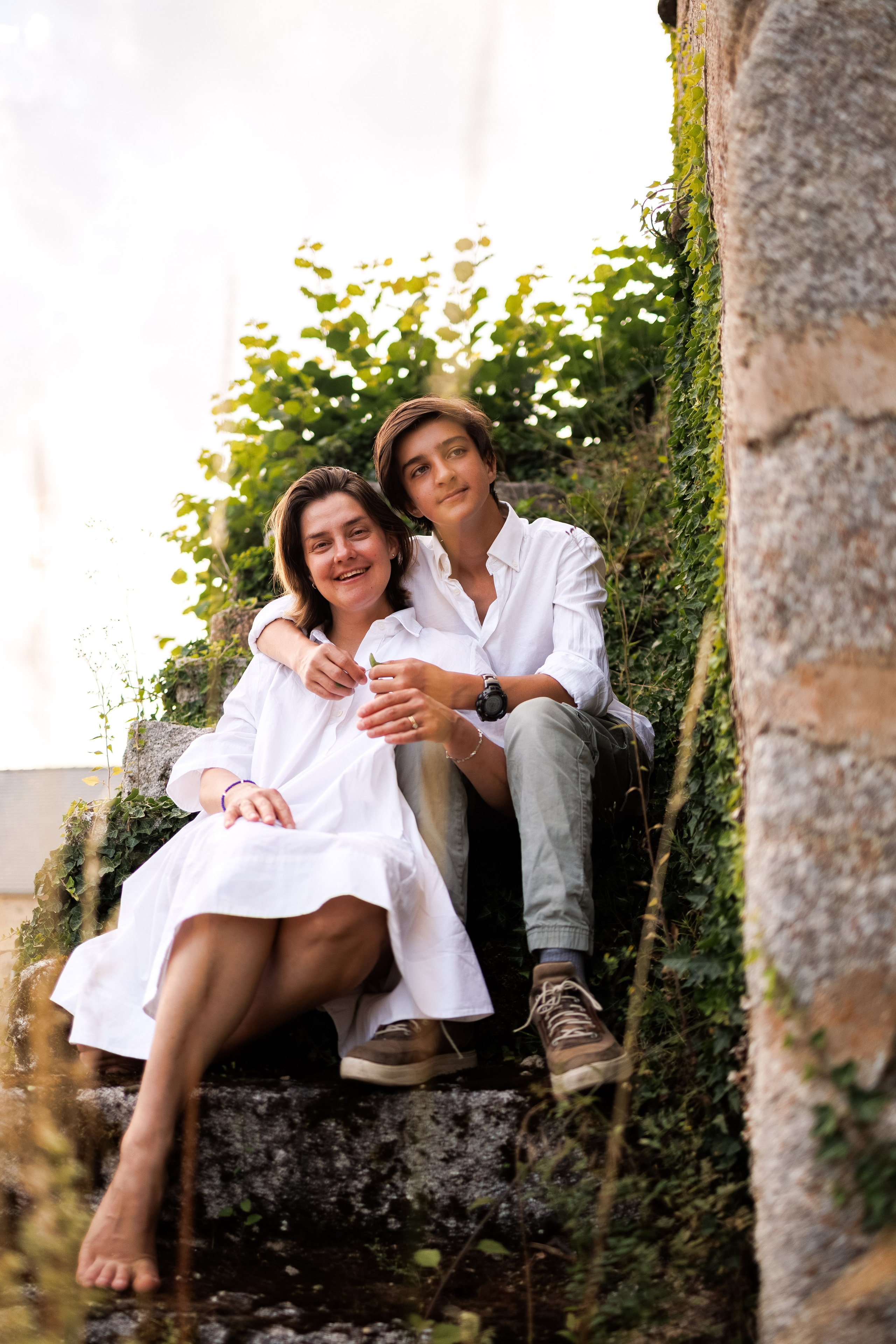 Марианна +Оливье +Габриэль + Георгий. Семейный и детский фотограф в Королёве Шарутина Лидия