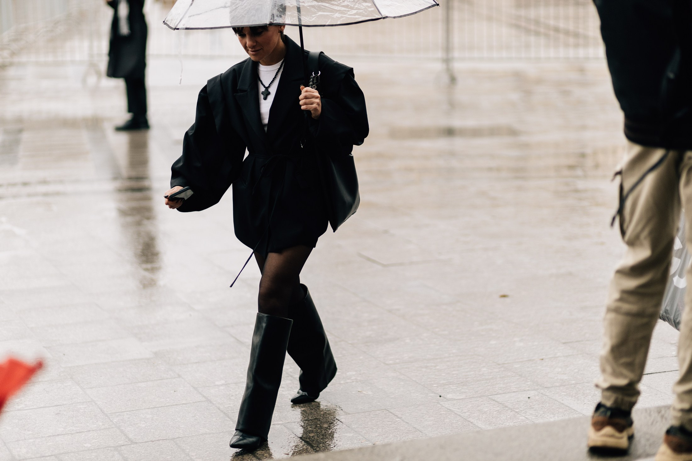 Moscow Fashion Week Streetstyle Day 2. Shami Pezhonov Photography