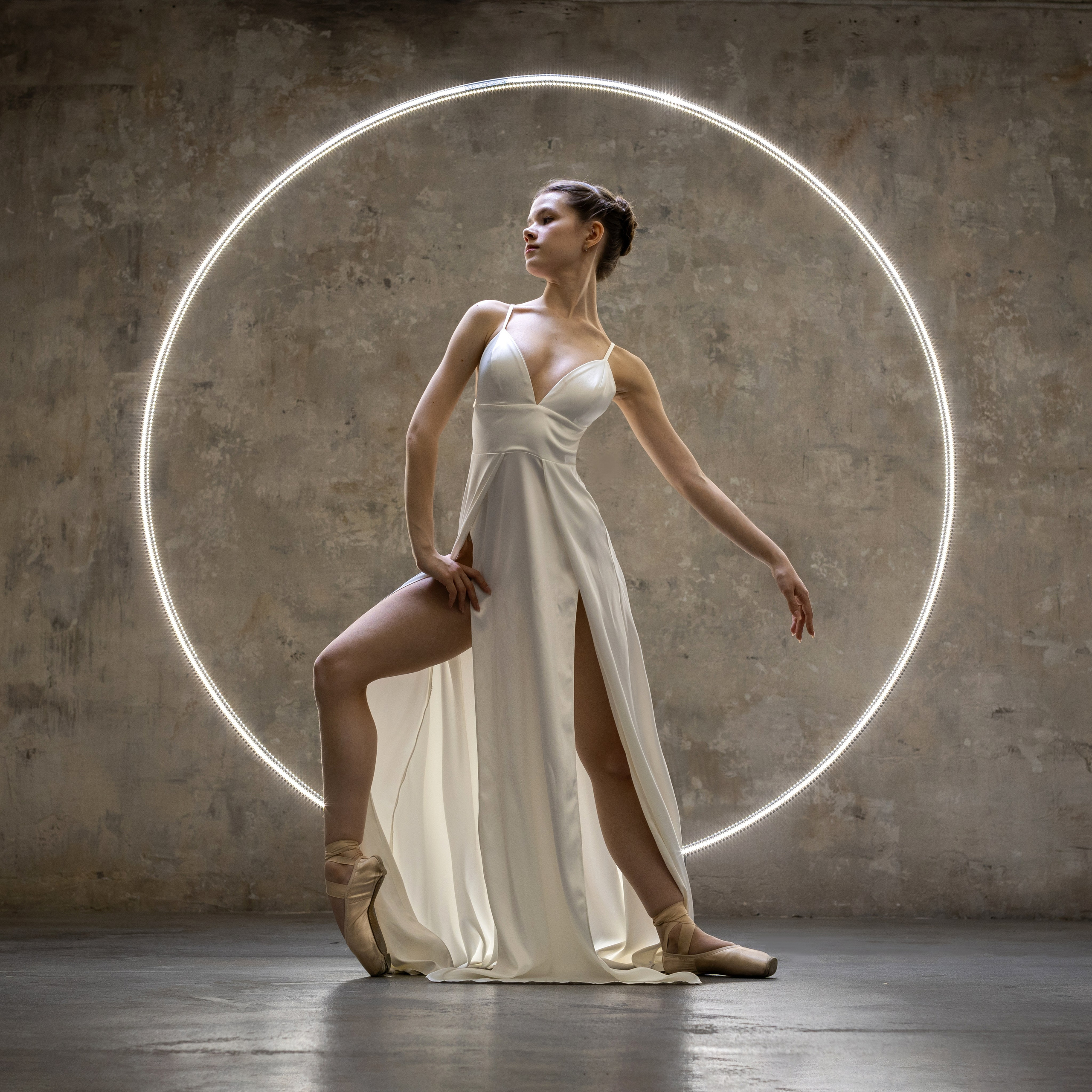 Балетная съёмка на белой циклораме и фонах. Балетный фотограф Алина Ханько — Душа Балета