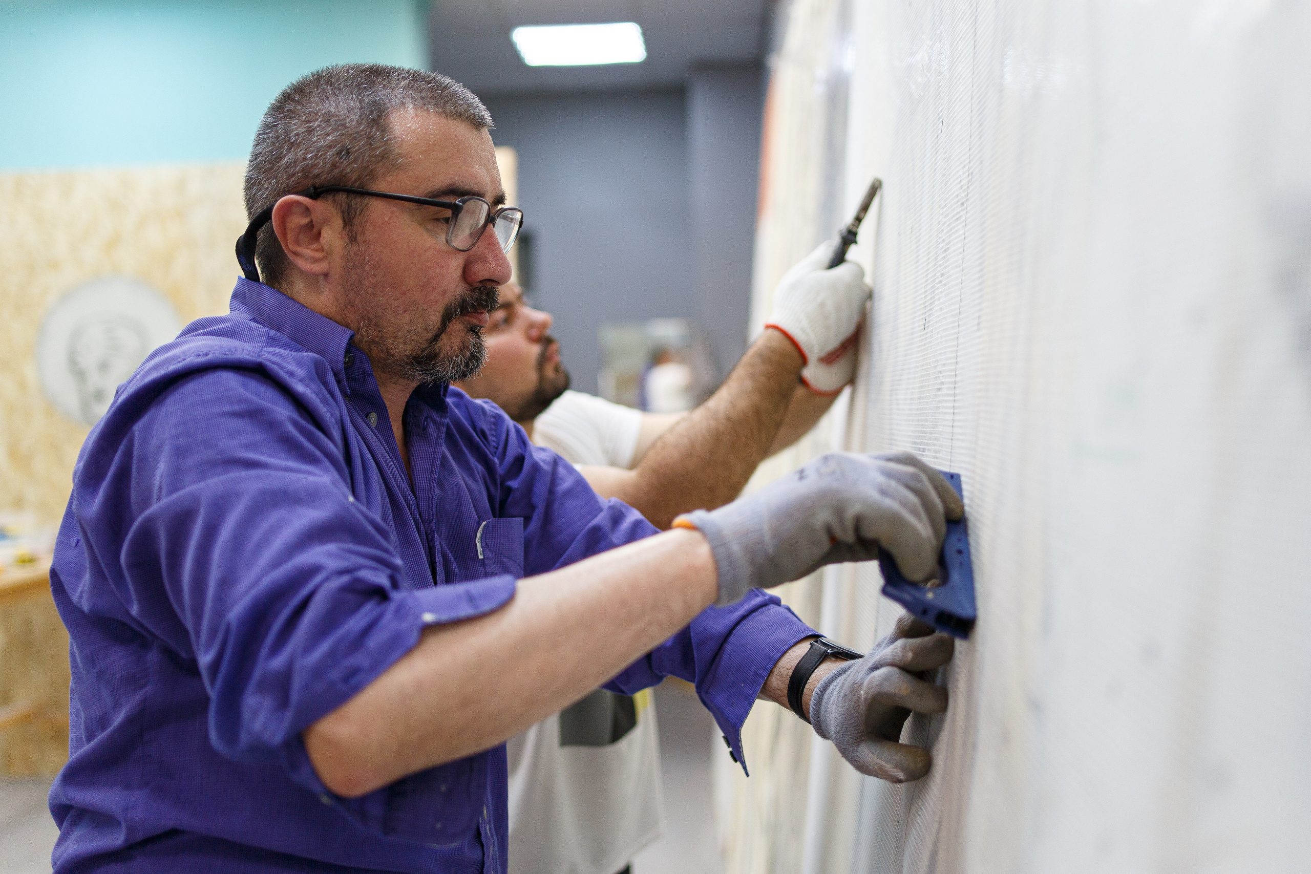 Мозаика — процесс работы. НИИКОРОВИН- мастерская мозаики и монументального искусства