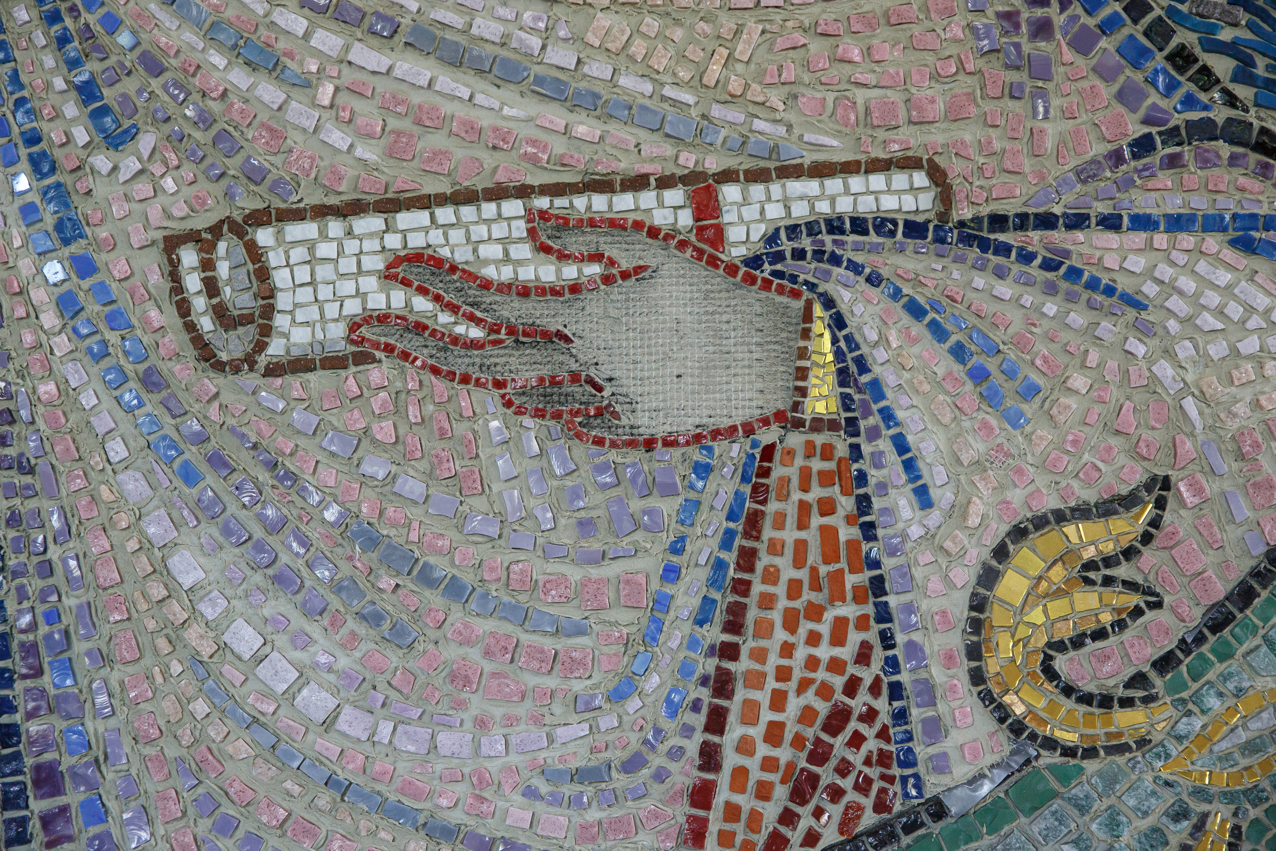 Мозаика — процесс работы. НИИКОРОВИН- мастерская мозаики и монументального искусства