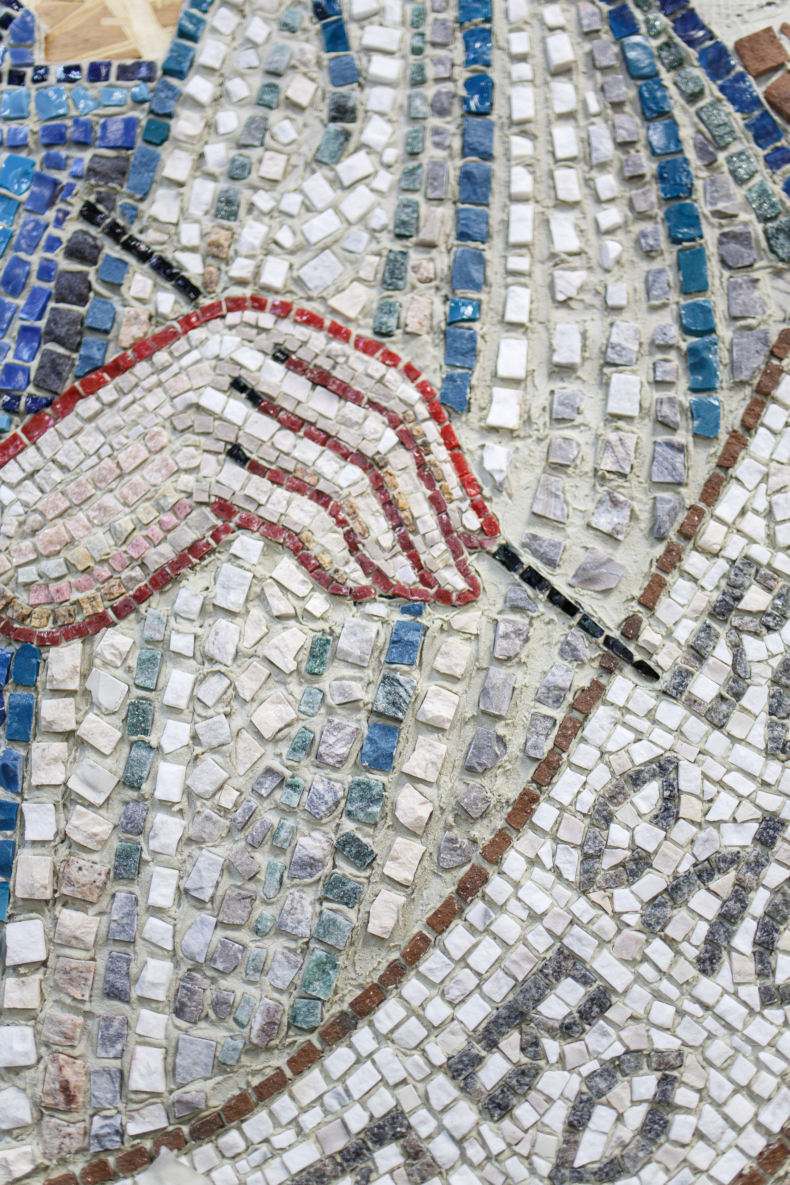 Мозаика — процесс работы. НИИКОРОВИН- мастерская мозаики и монументального искусства