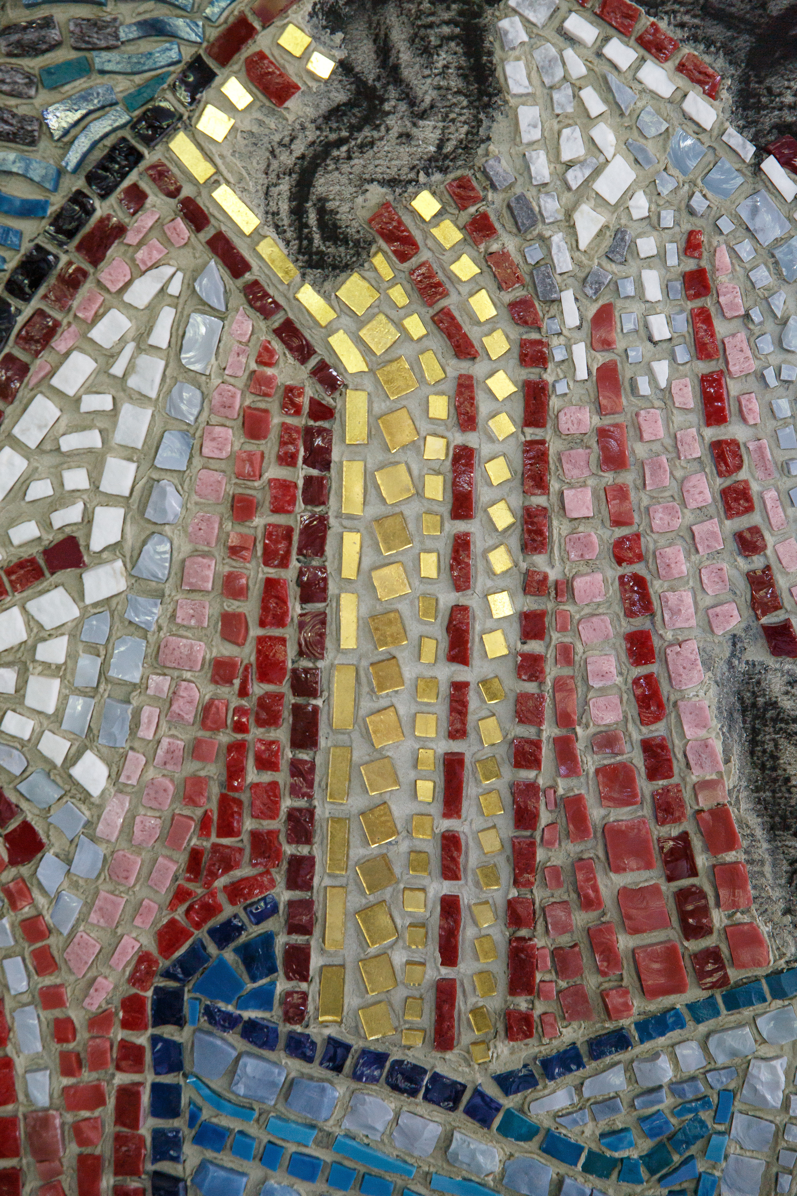 Мозаика — процесс работы. НИИКОРОВИН- мастерская мозаики и монументального искусства