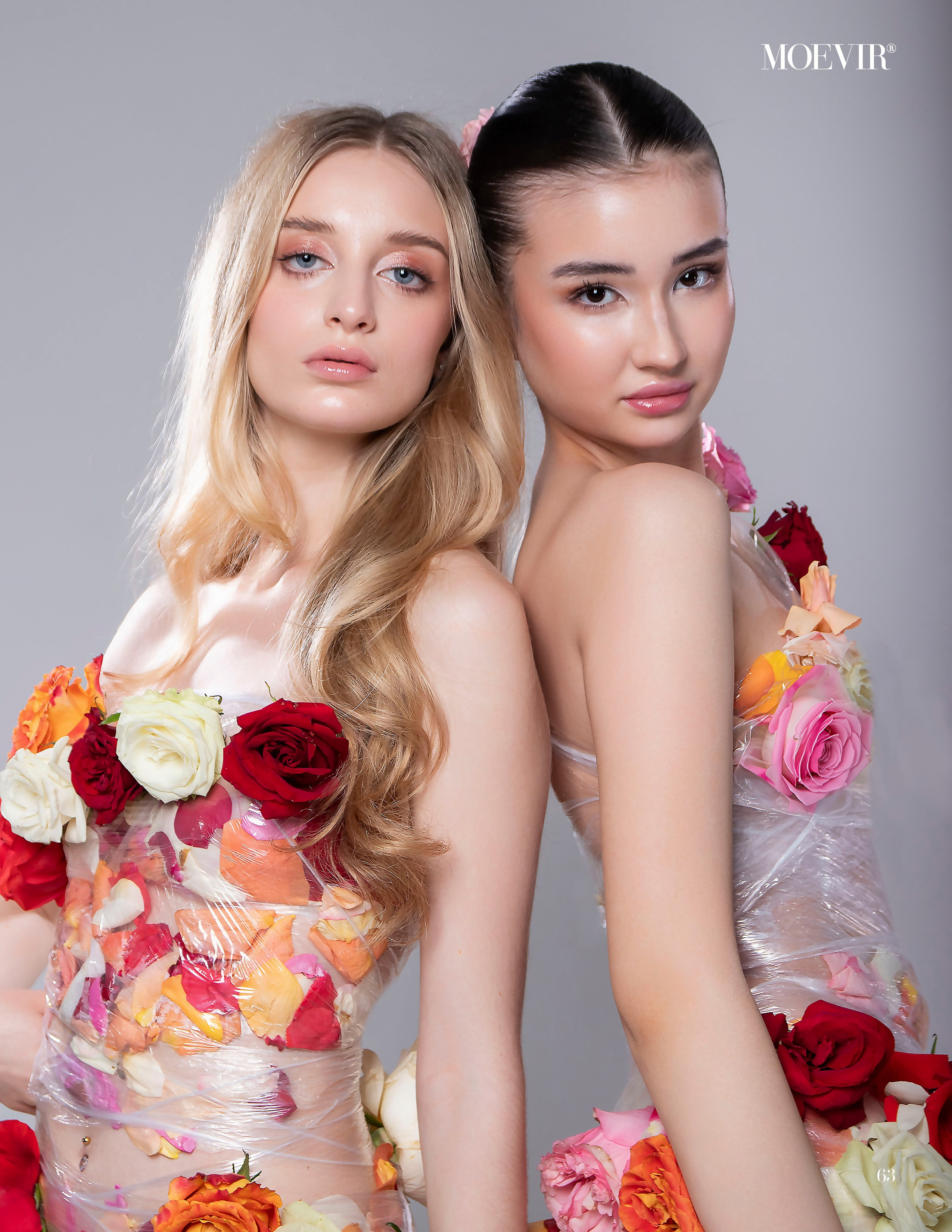 Нежные цветочные феи, публикация в MOEVIR magazine. Портретный фотограф в Санкт-Петербурге Савельева Ольга