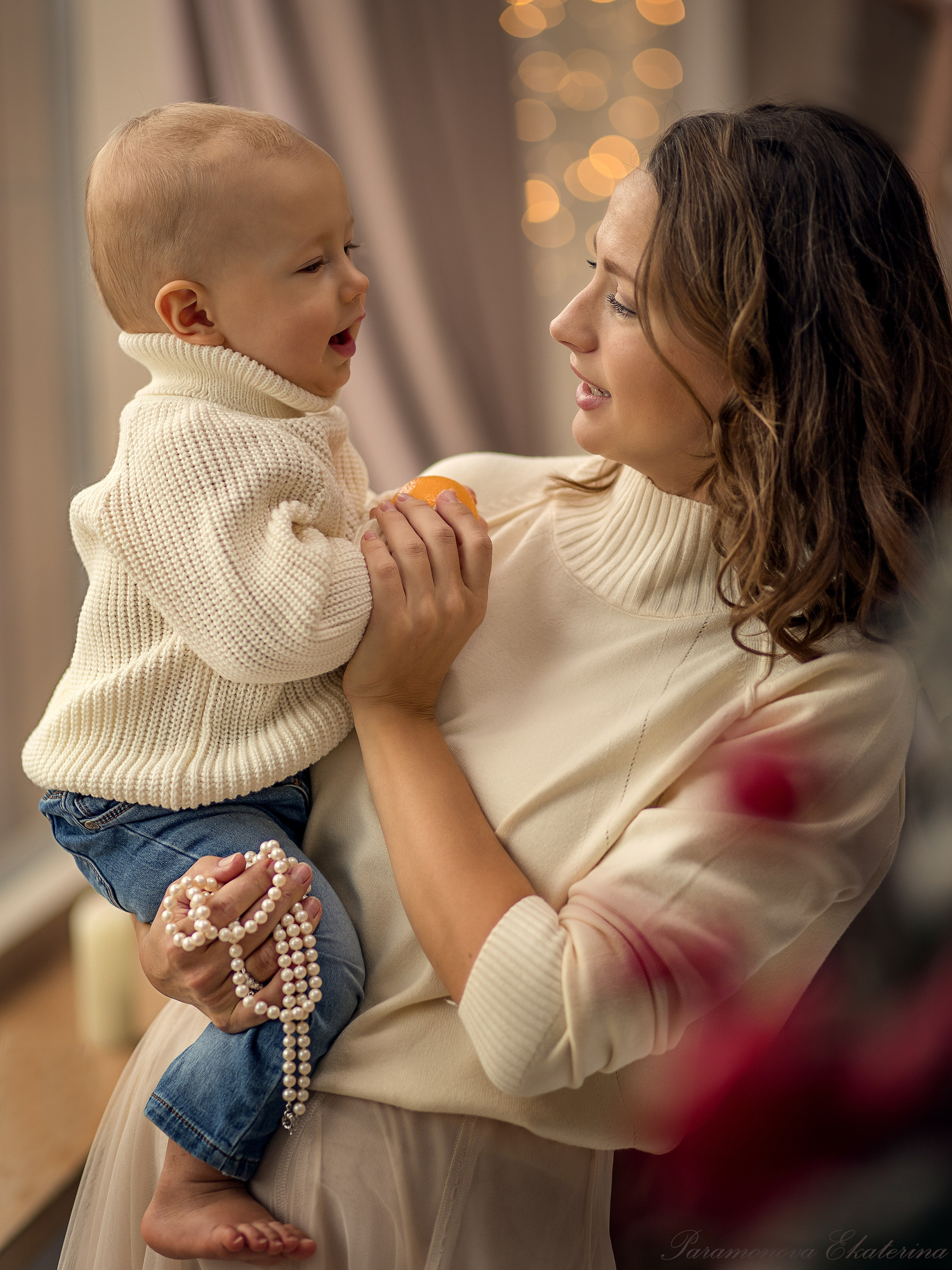 Семейный новый год. Семейный и детский фотограф В Москве Парамонова Екатерина