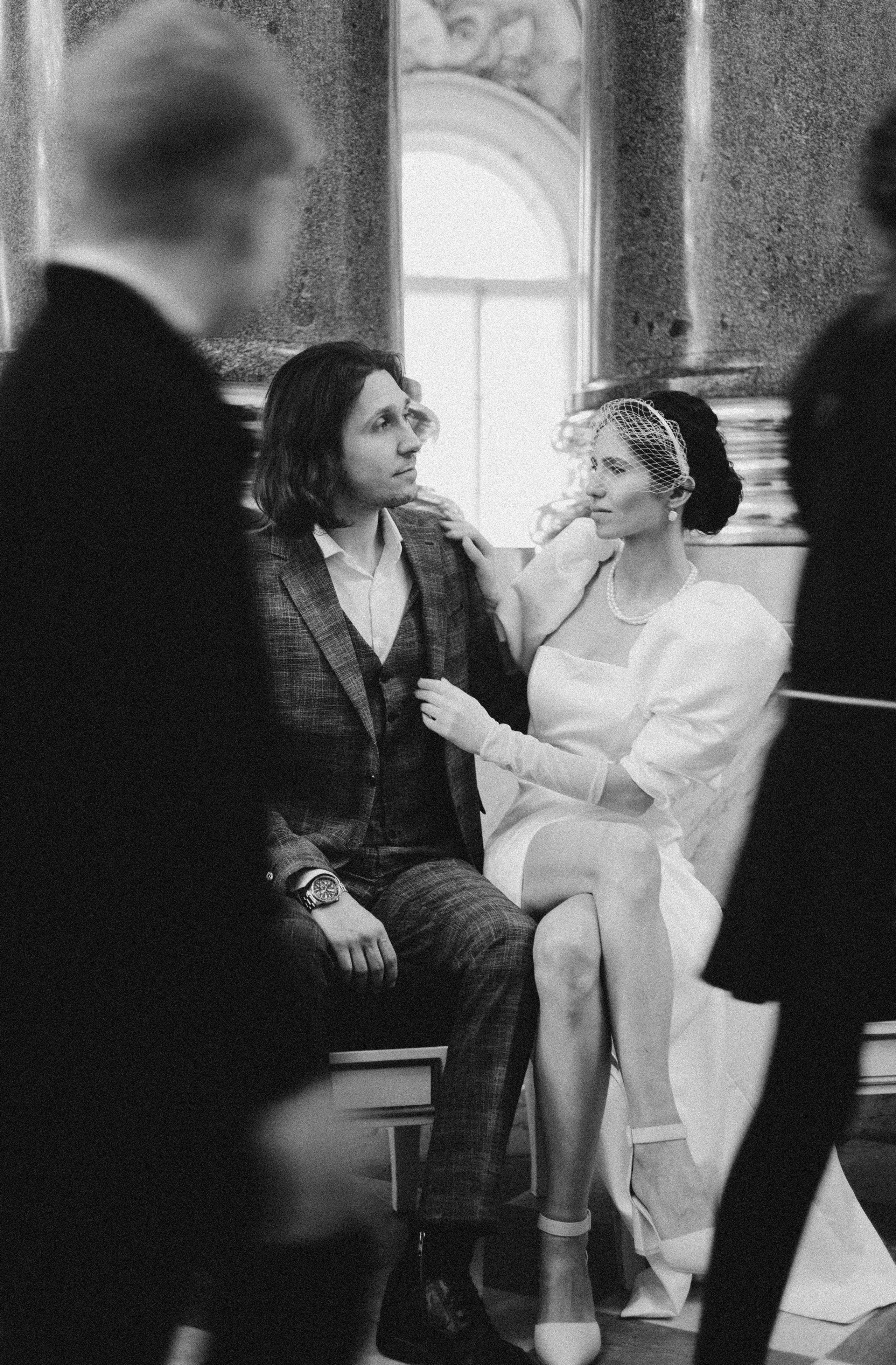 Свадебная съемка в Эрмитаже. Фотограф в Санкт-Петербурге Осокина Елизавета