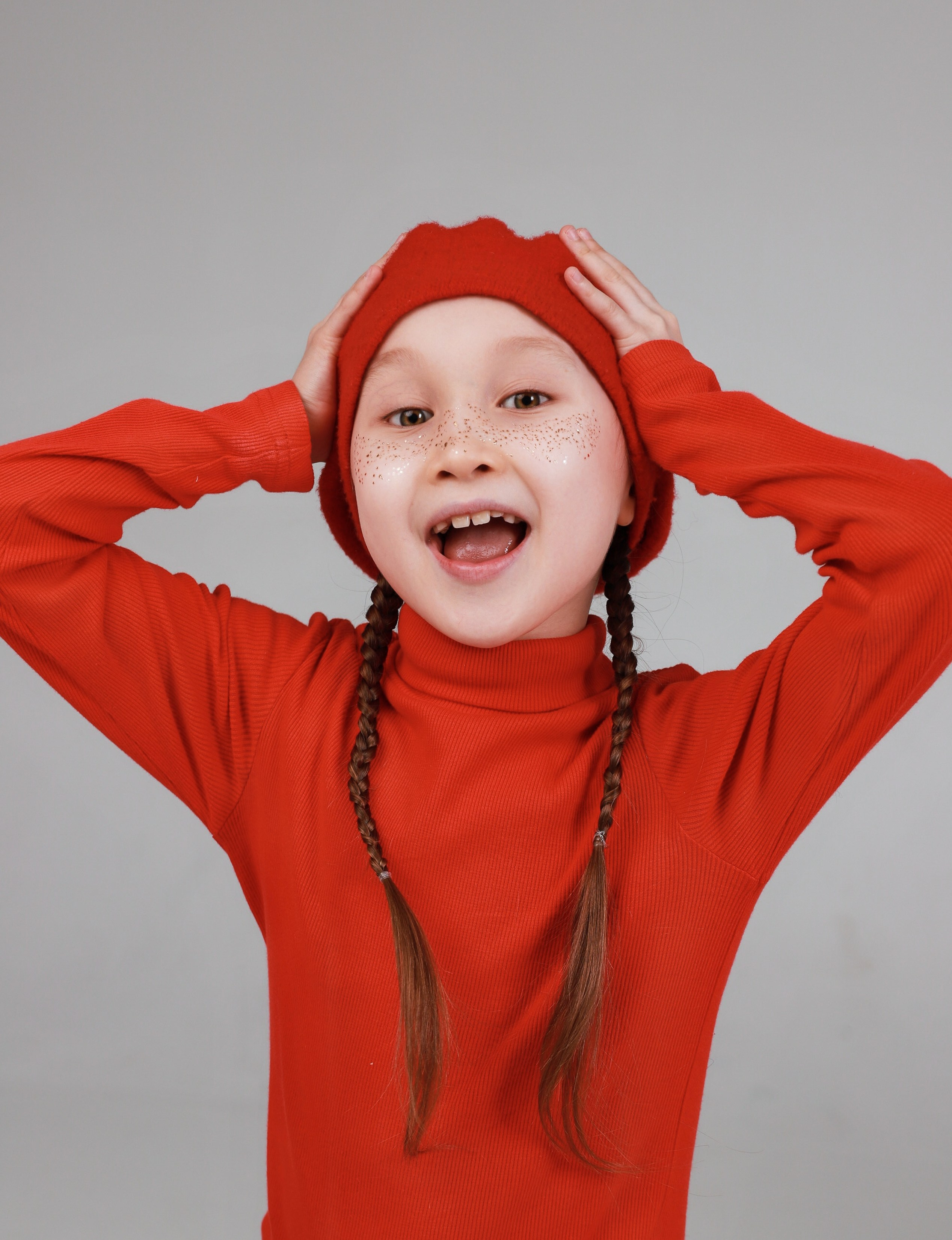 Сьемка на циклорамме. Фотограф Юлия Мальцева