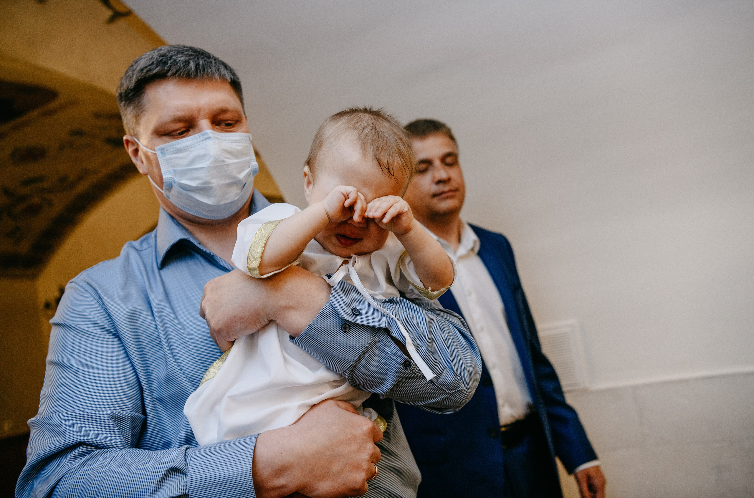 Крещение Александра. Фотограф на выписку из роддома в Москве и МО