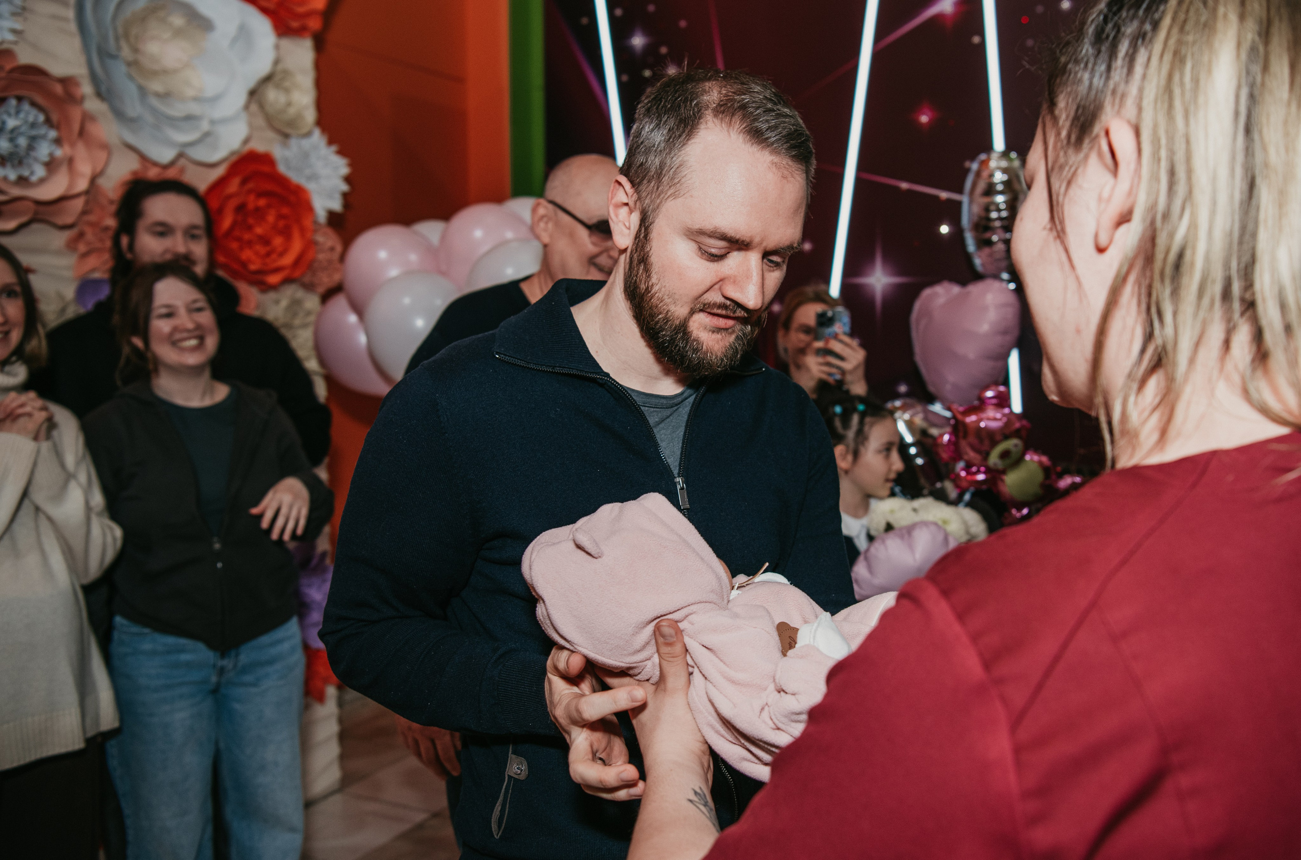 Выписка Дианы. 29 роддом. Фотограф на выписку из роддома в Москве и МО