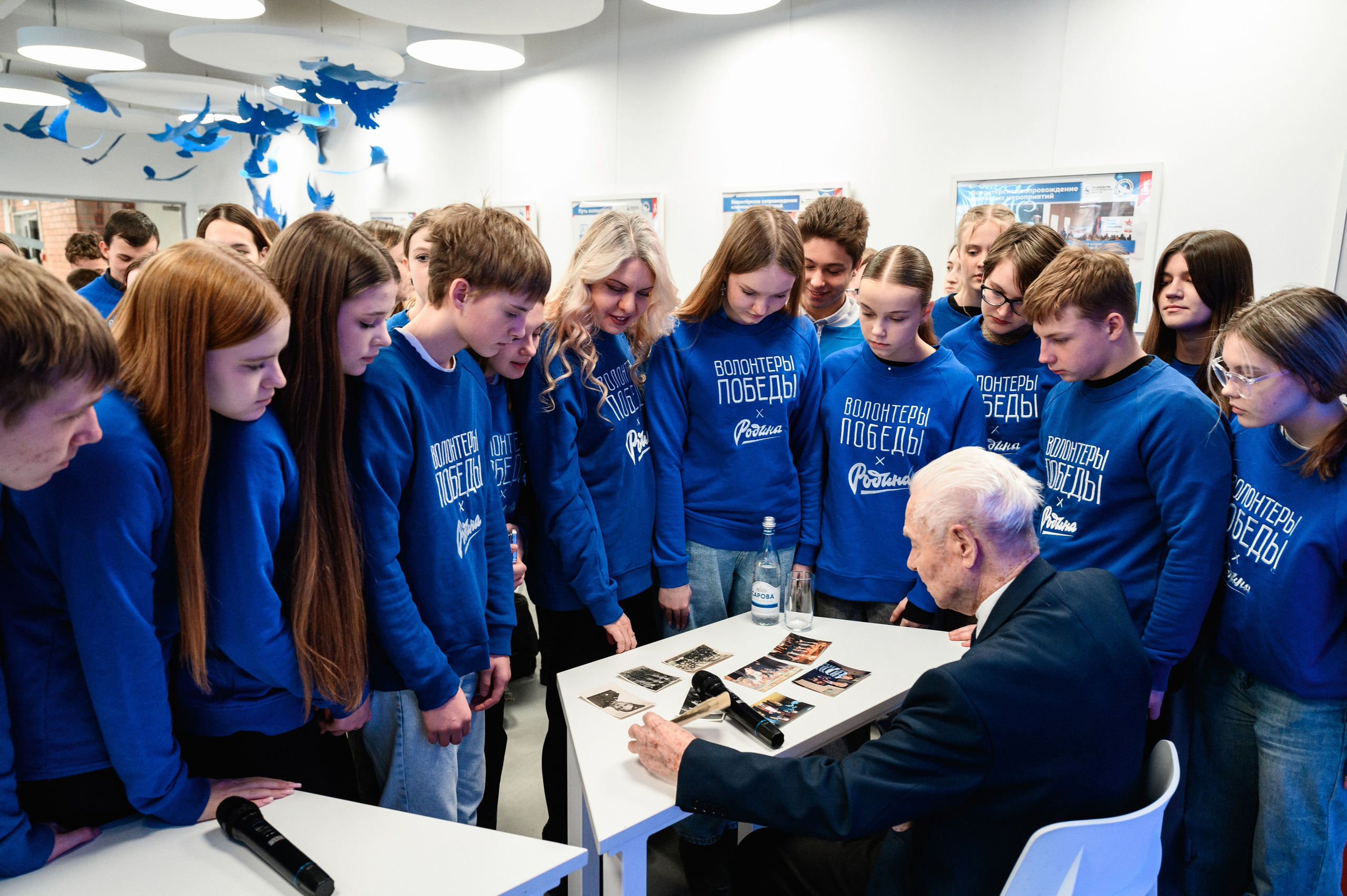 Встреча с ветераном. Фотограф Захваткин Роман