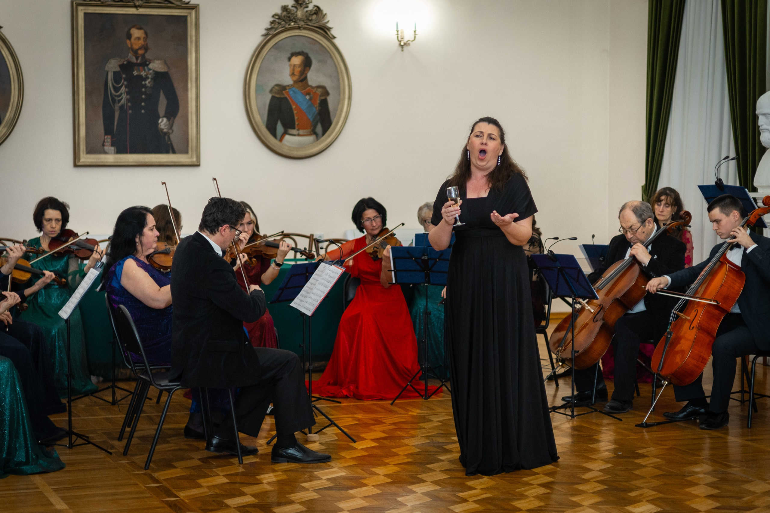 Новогодний бал в музее А. П. Чехова. Фотограф Наталья Матвеева