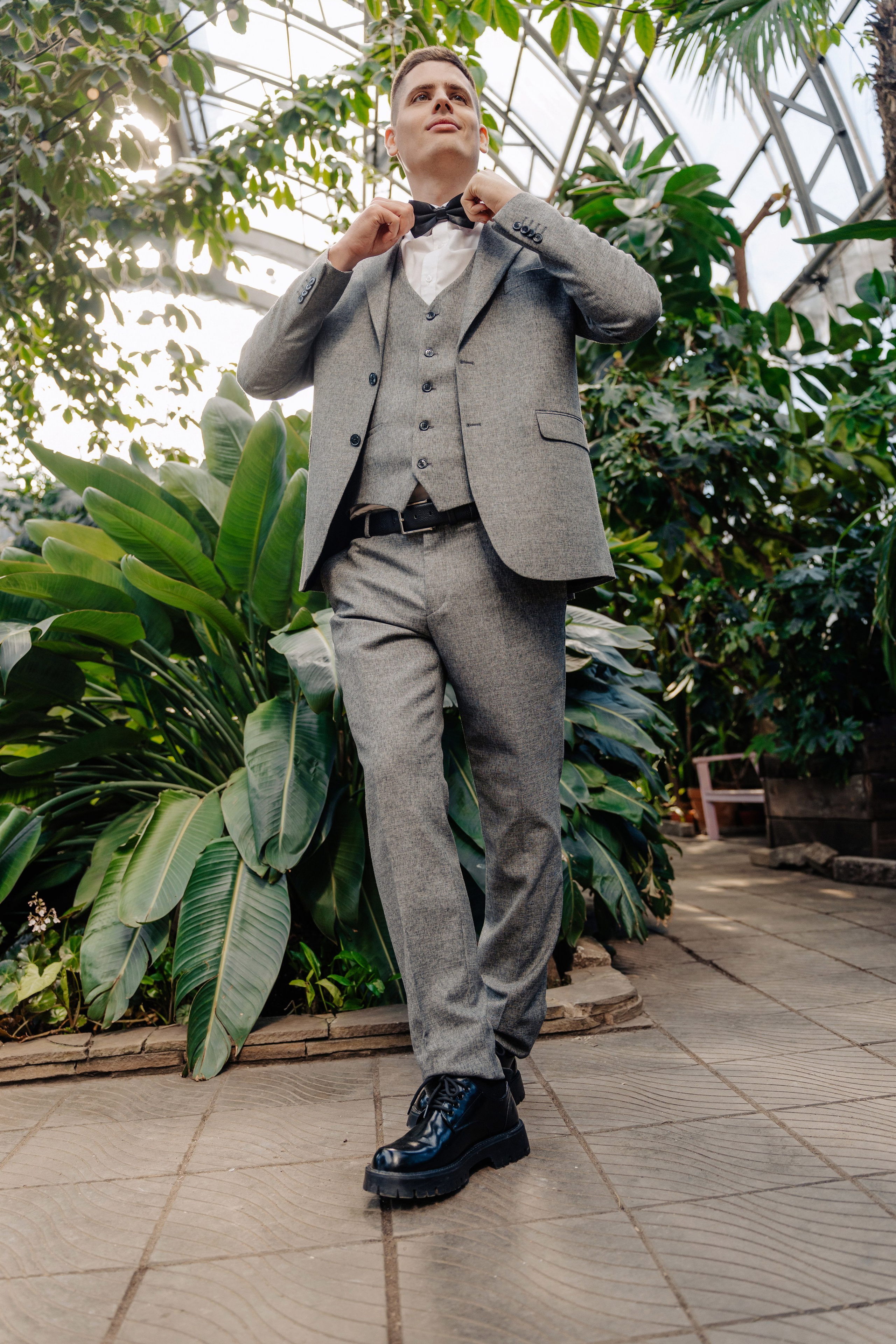 Свадебная в оранжерее. Михаил и Виктория. Фотограф Сергей Лукьяненко