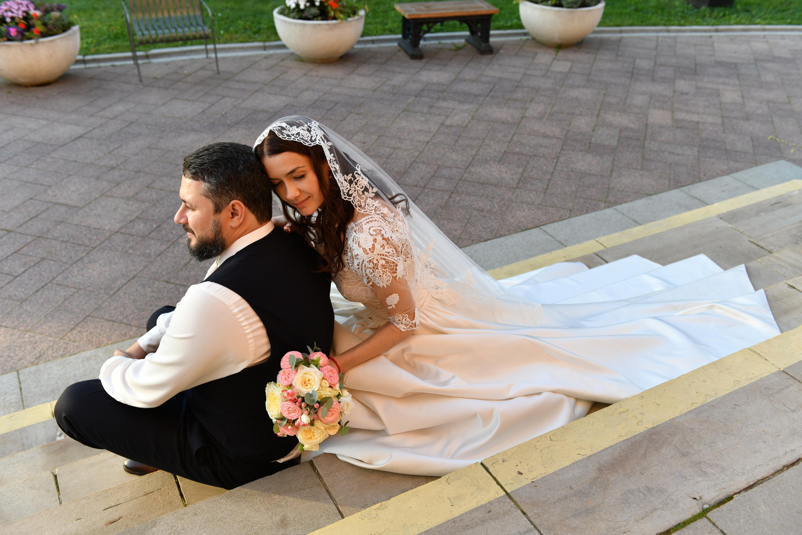 Алёна и Михаил Свадьба. Свадебный и портретный фотограф в Москве Галина Борисова