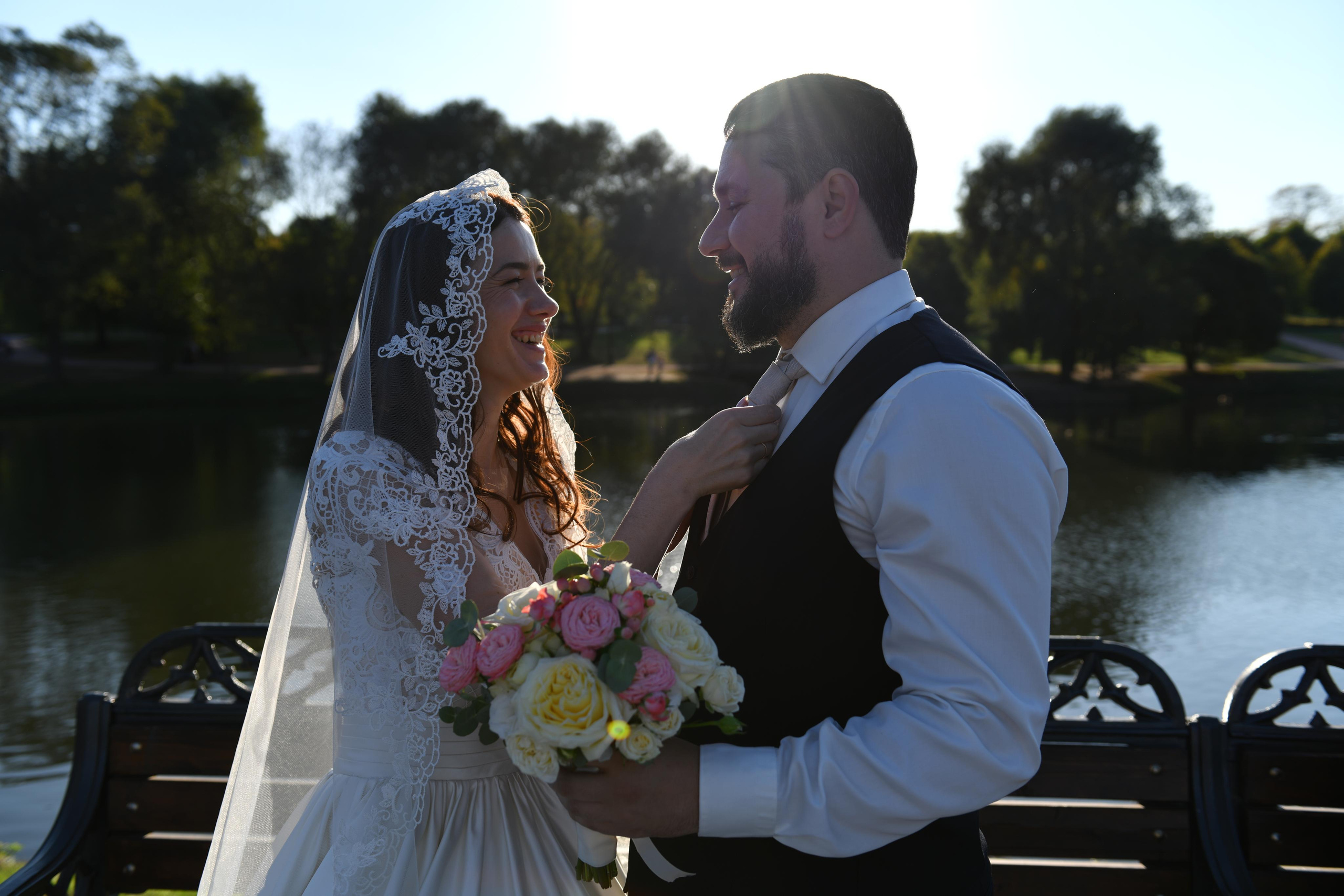 Алёна и Михаил Свадьба. Свадебный и портретный фотограф в Москве Галина Борисова