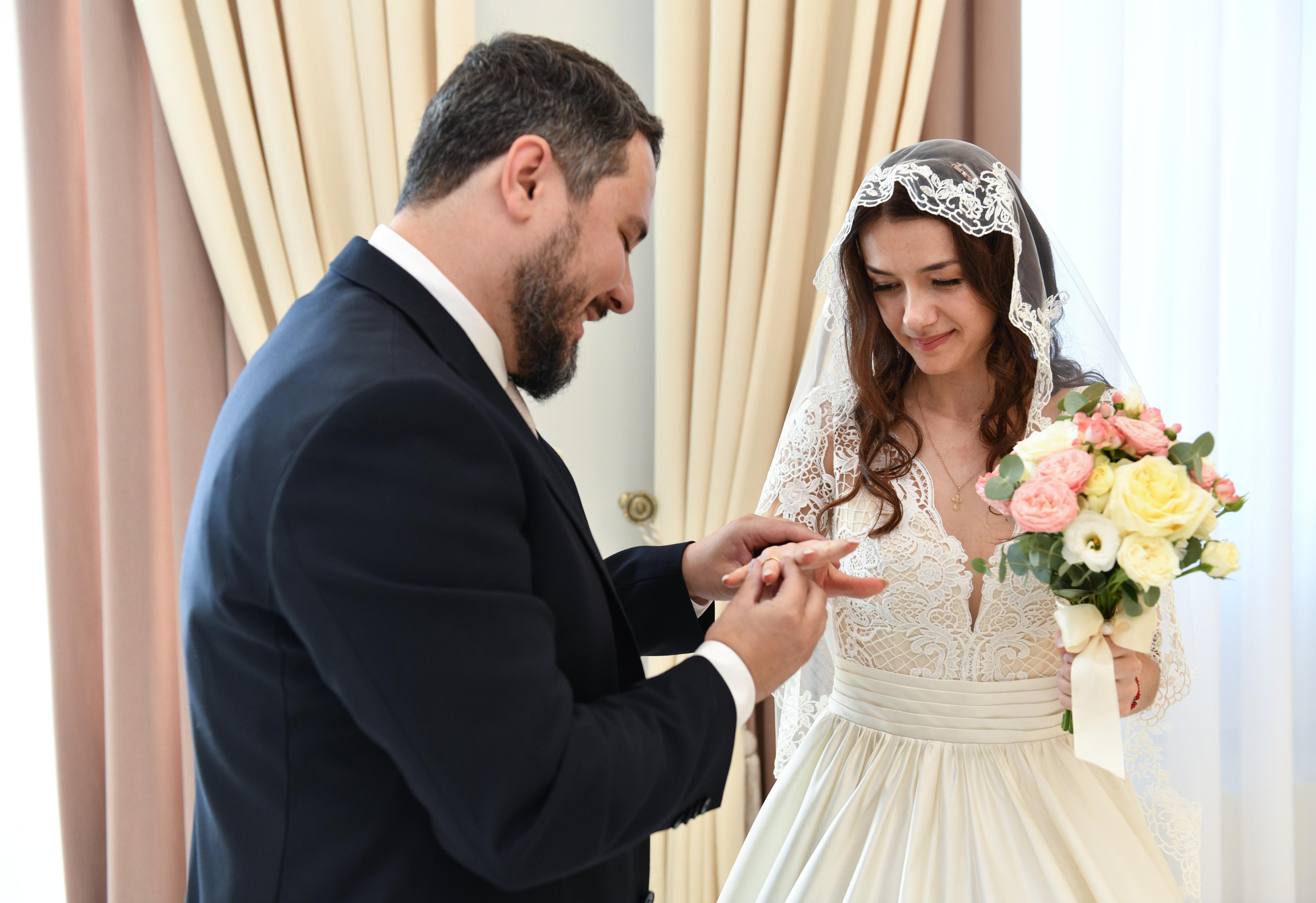 Алёна и Михаил Свадьба. Свадебный и портретный фотограф в Москве Галина Борисова