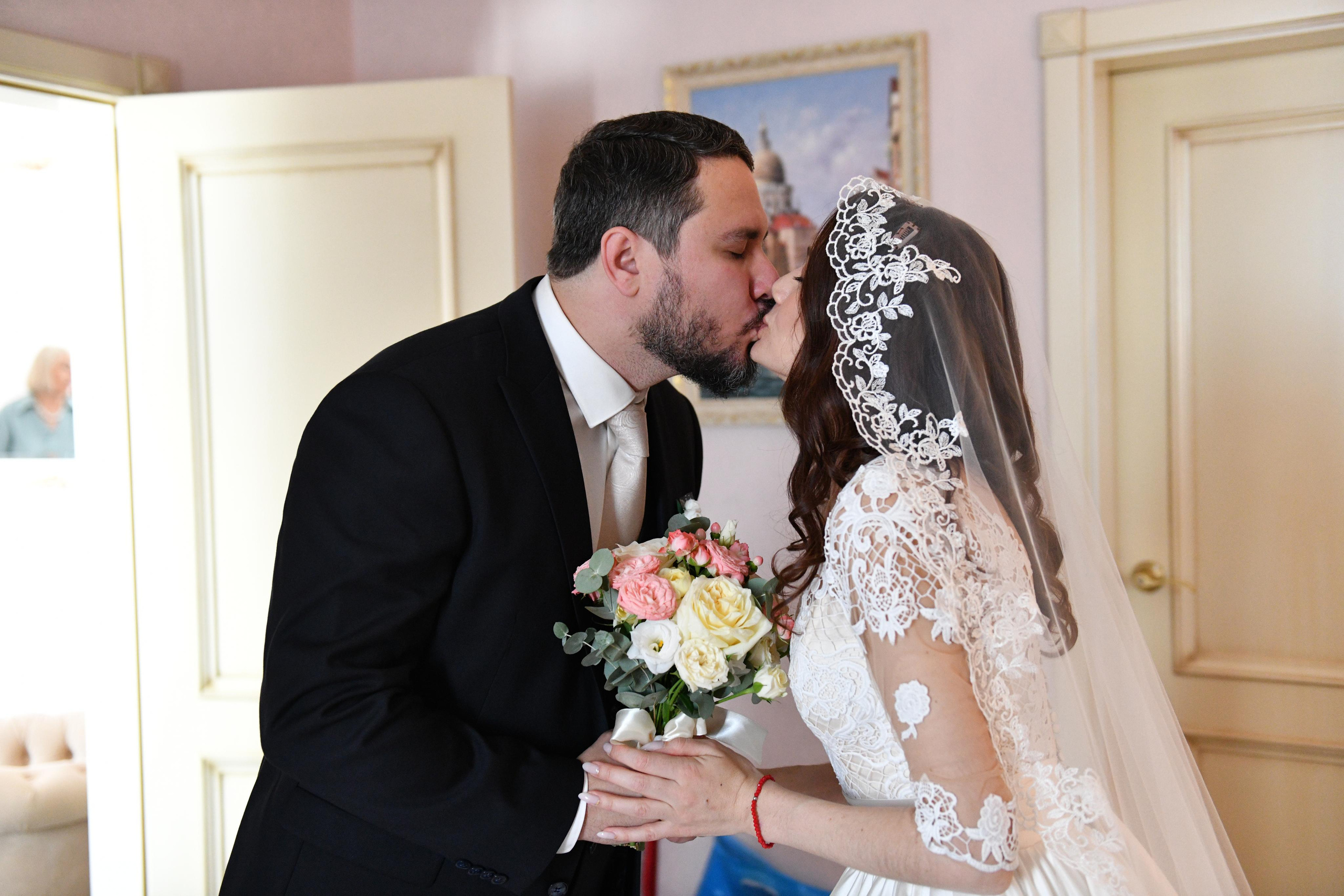 Алёна и Михаил Свадьба. Свадебный и портретный фотограф в Москве Галина Борисова