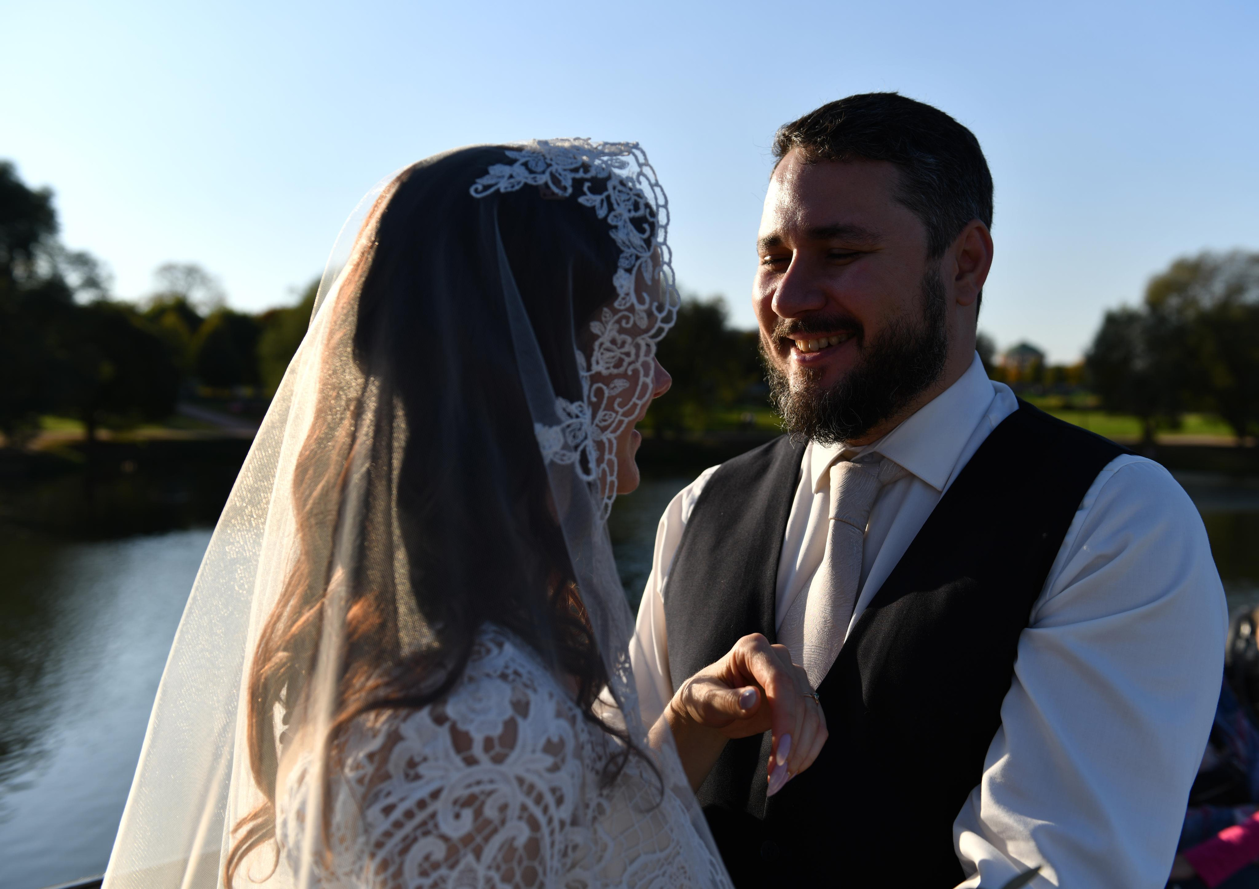 Алёна и Михаил Свадьба. Свадебный и портретный фотограф в Москве Галина Борисова