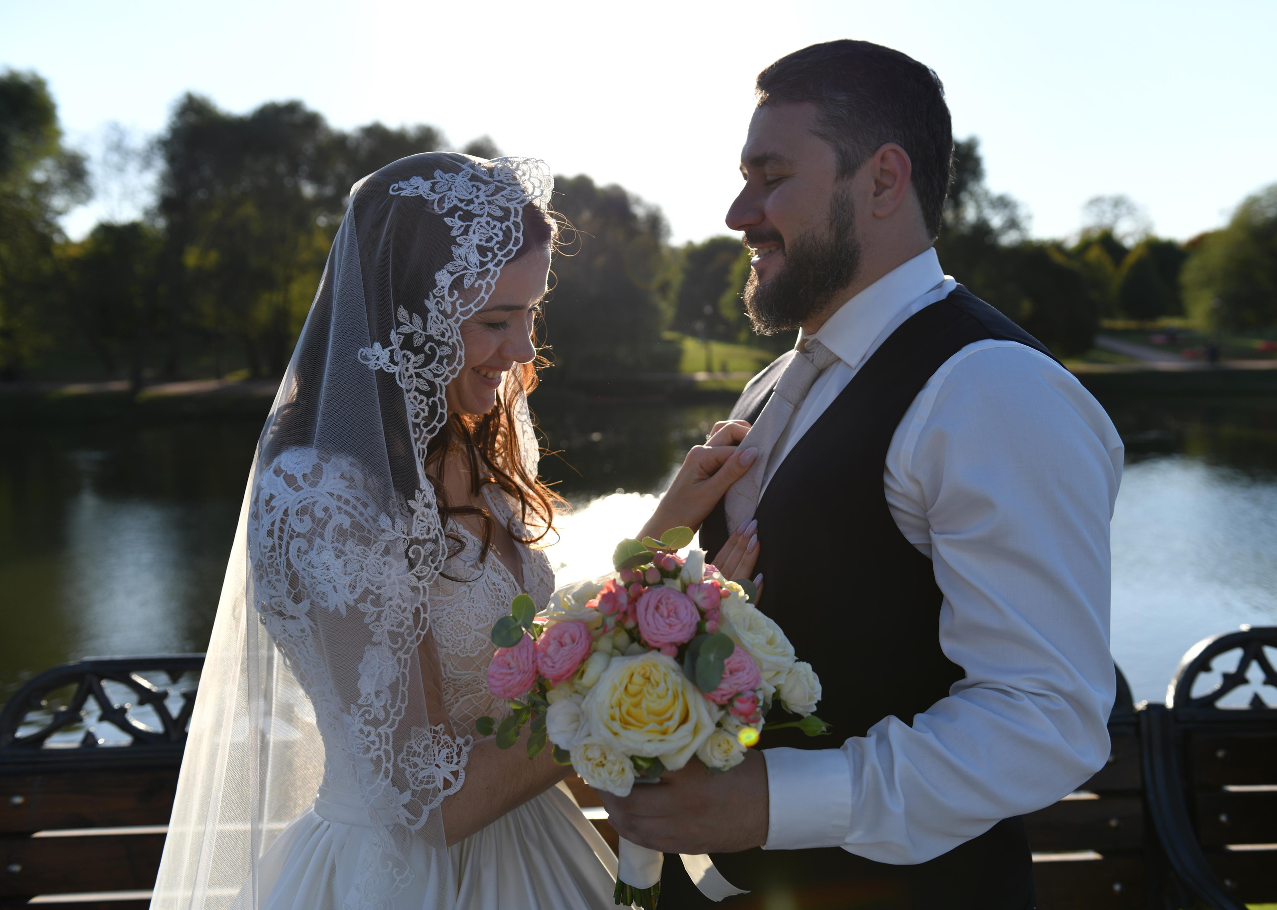 Алёна и Михаил Свадьба. Свадебный и портретный фотограф в Москве Галина Борисова