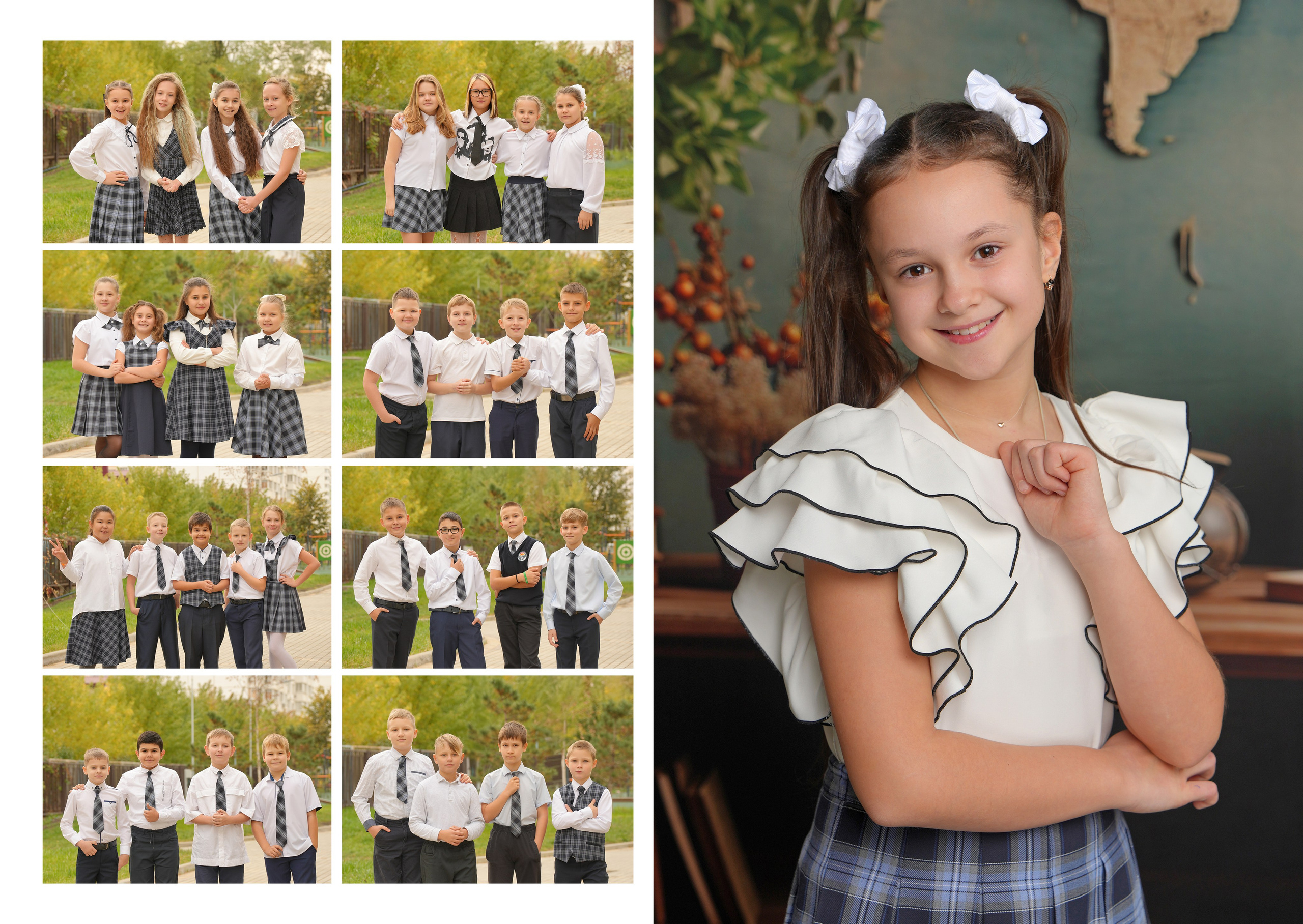 ШКОЛА 104 ф — 4 «И» класс. Красивый выпускной альбом в Краснодаре