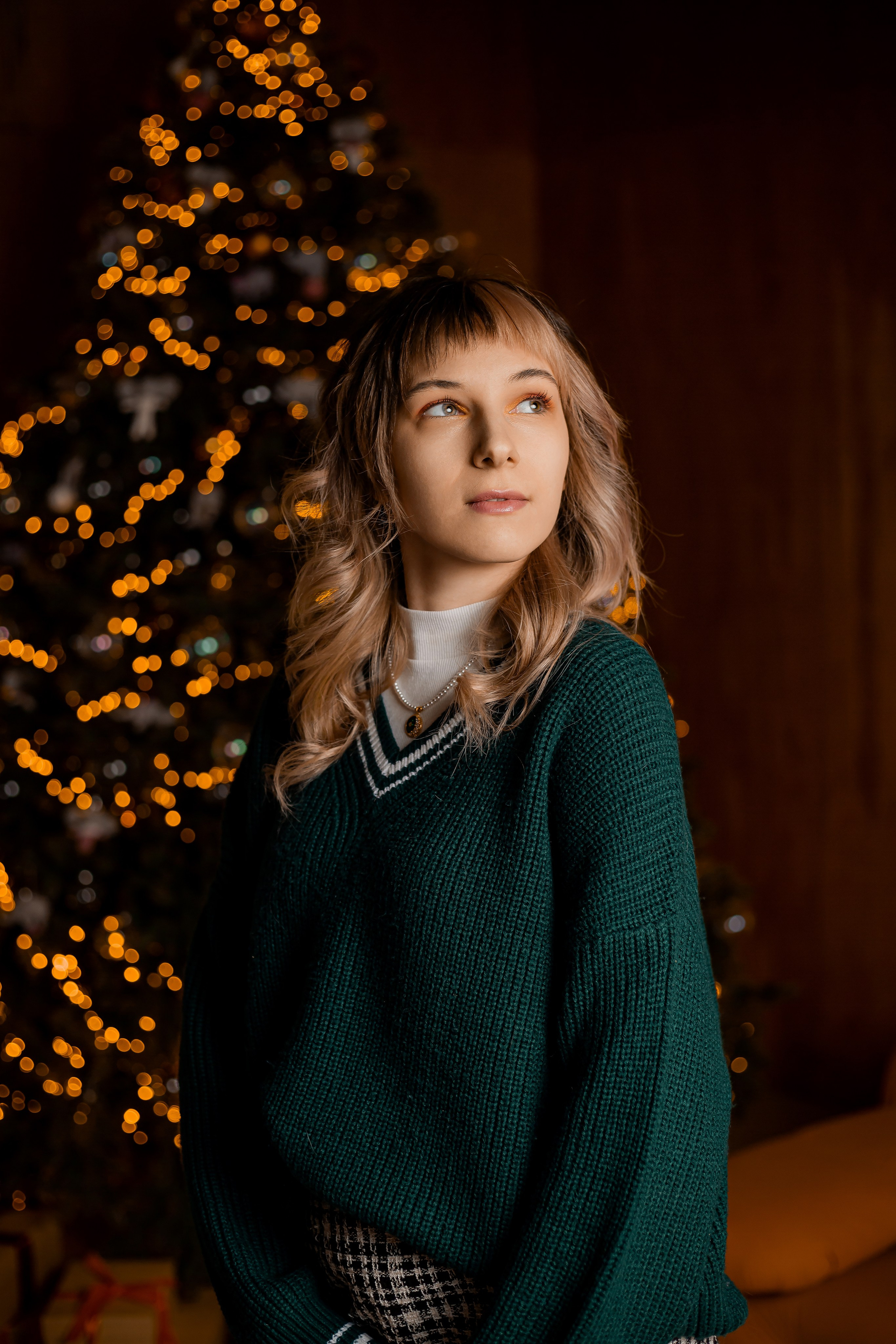 Стильная Новогодняя в студии. Свадебный и женский фотограф в Санкт-Петербурге Муртеева Екатерина