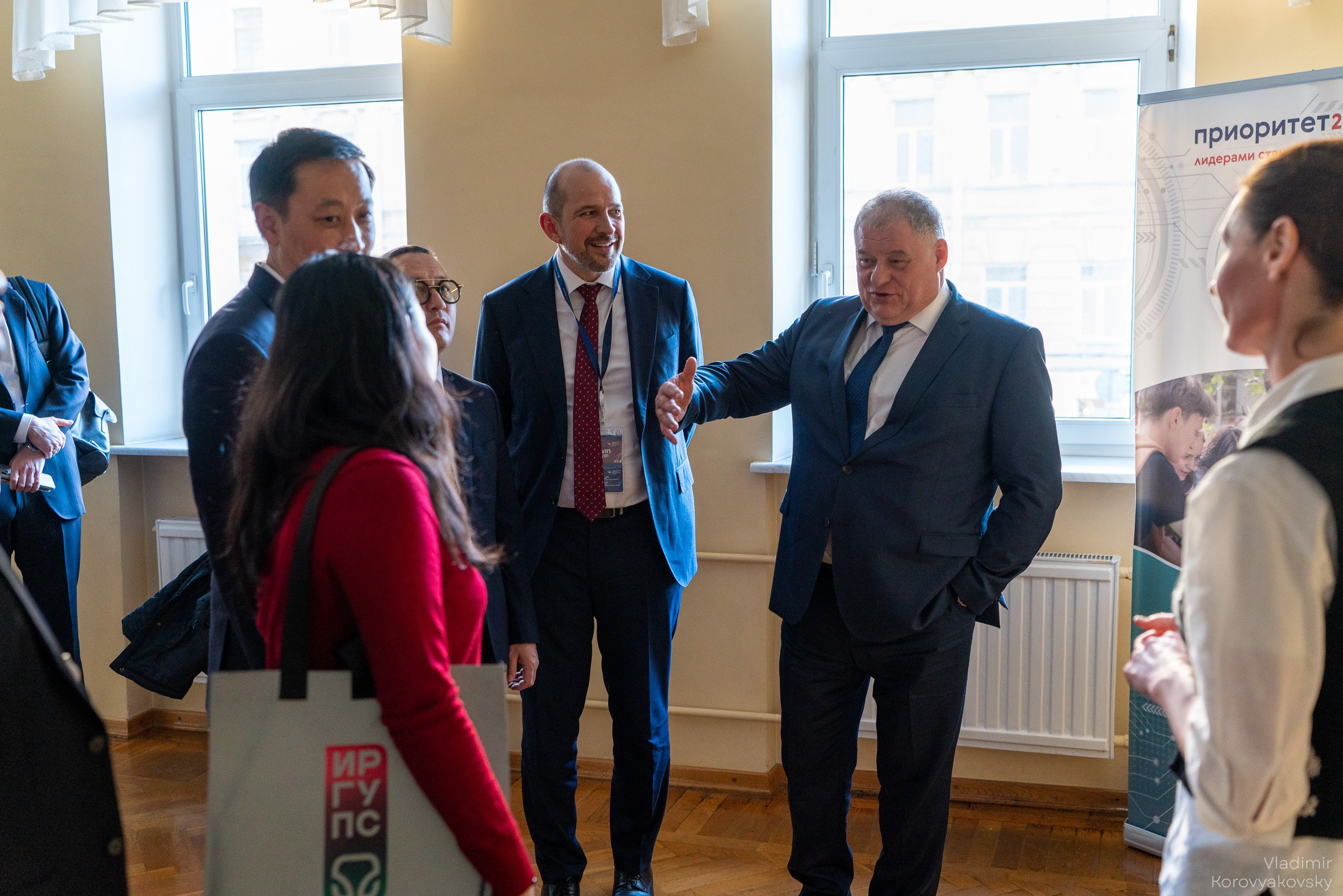 Совещание руководства ПГУПС с Делегациями Исполнительного агентства Правительства Монголии и делегацией АО «УБЖД». Фотограф Владимир Коровяковский