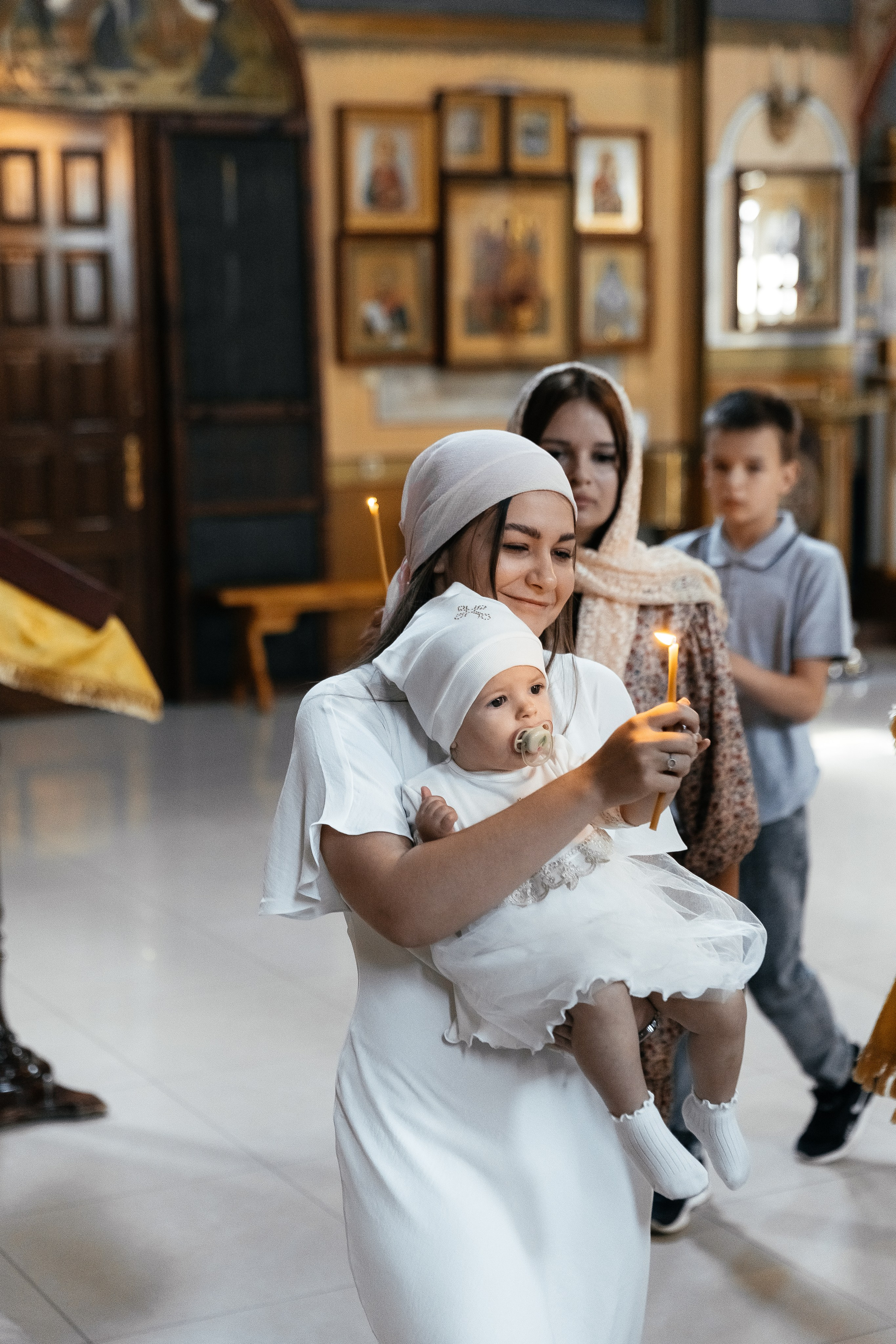 Крестины Миланы. Главная