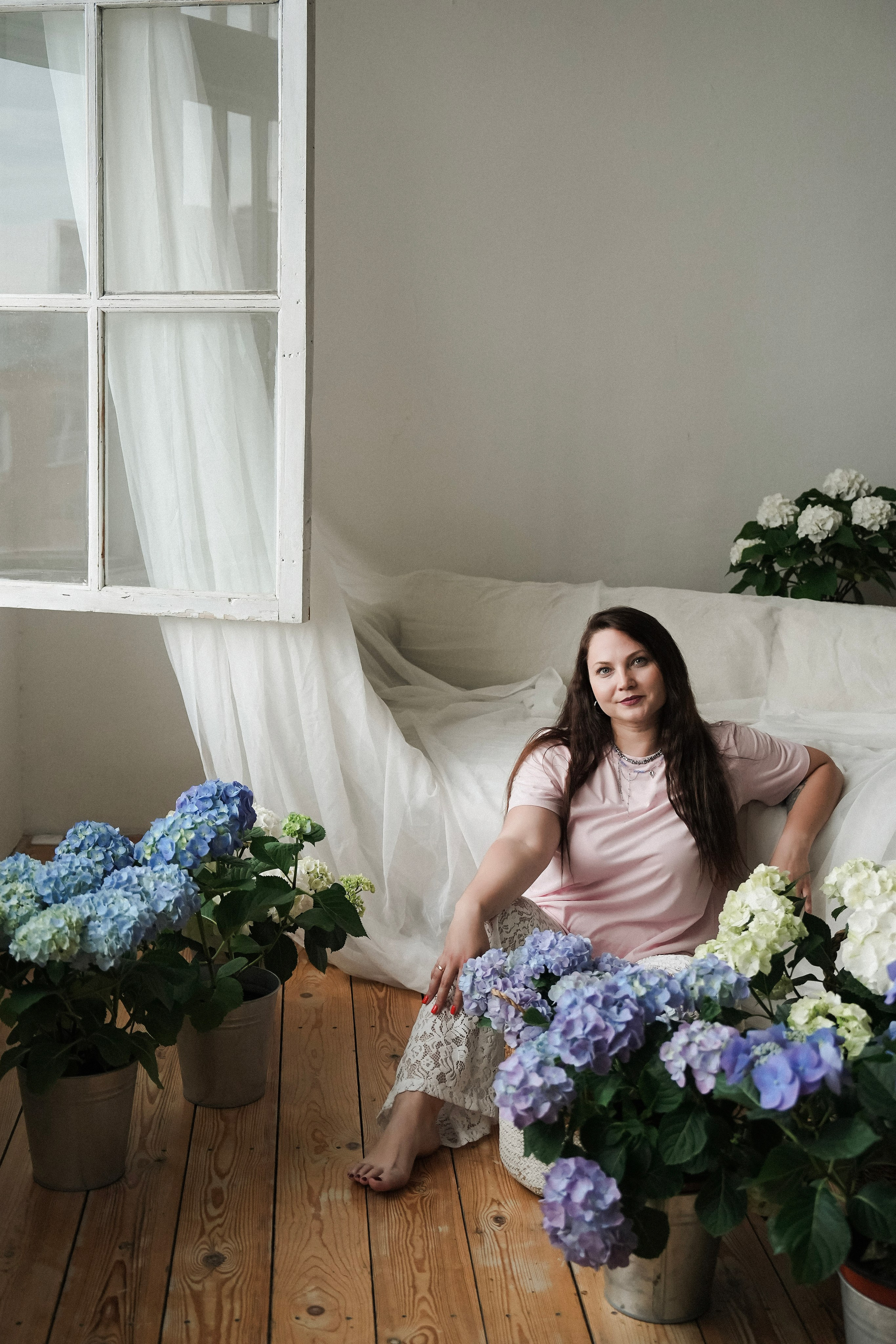 Фотодень в гортензиях. Фотограф с психологическим образованием