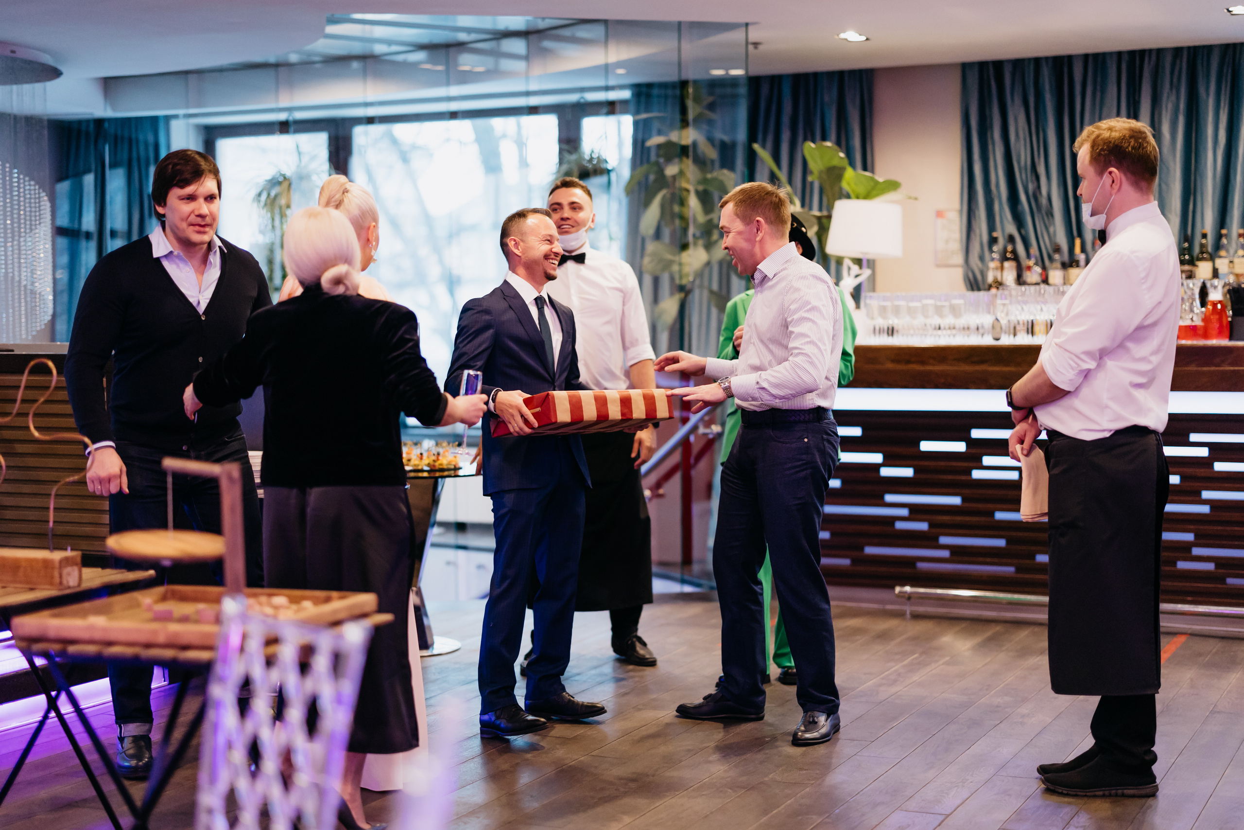 Юбилей Романа Валерьевича 26 марта 2021 года. Ведущий на свадьбу, корпоратив и юбилей в Москве Сергей Рябинин