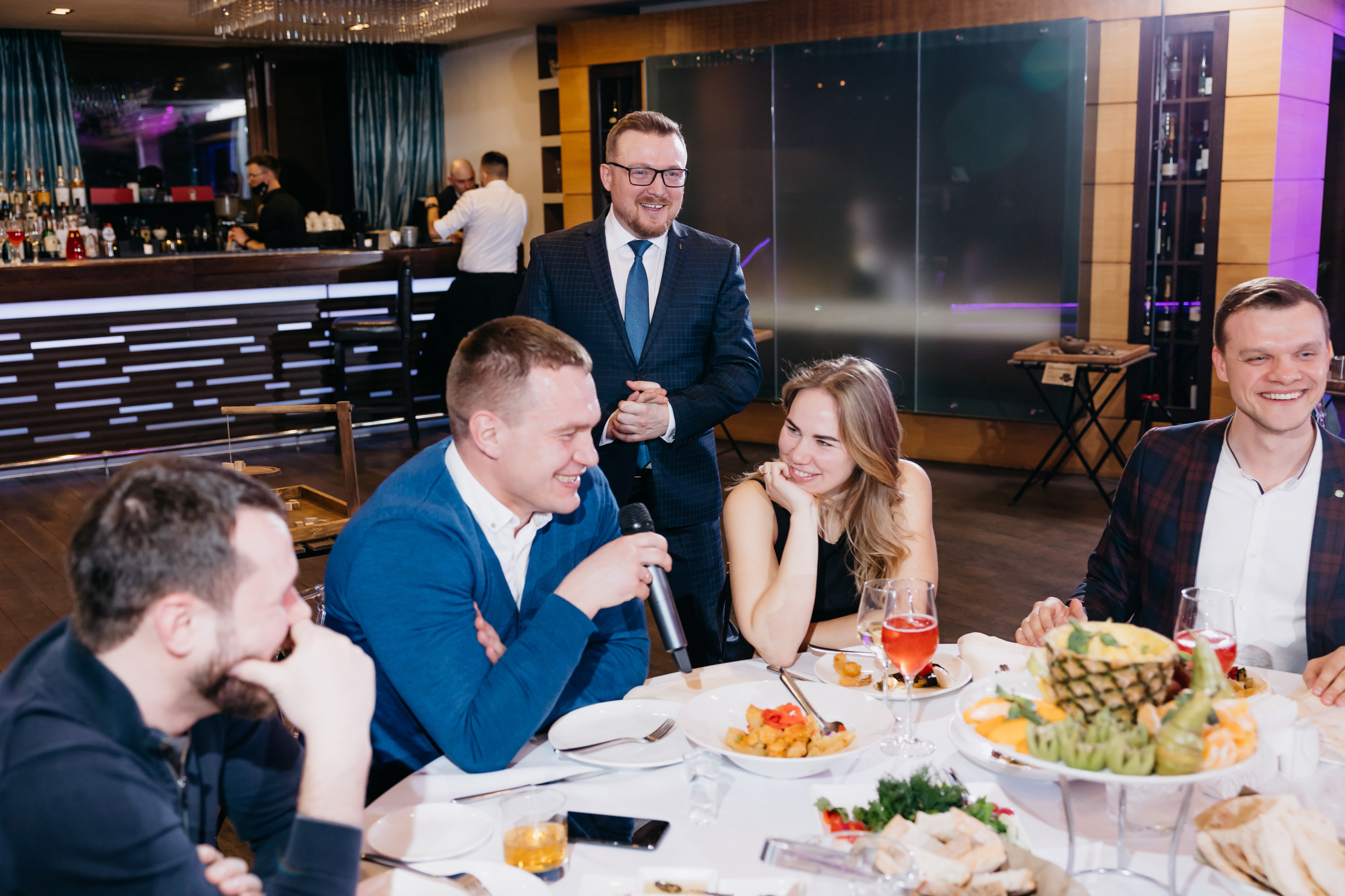 Юбилей Романа Валерьевича 26 марта 2021 года. Ведущий на свадьбу, корпоратив и юбилей в Москве Сергей Рябинин