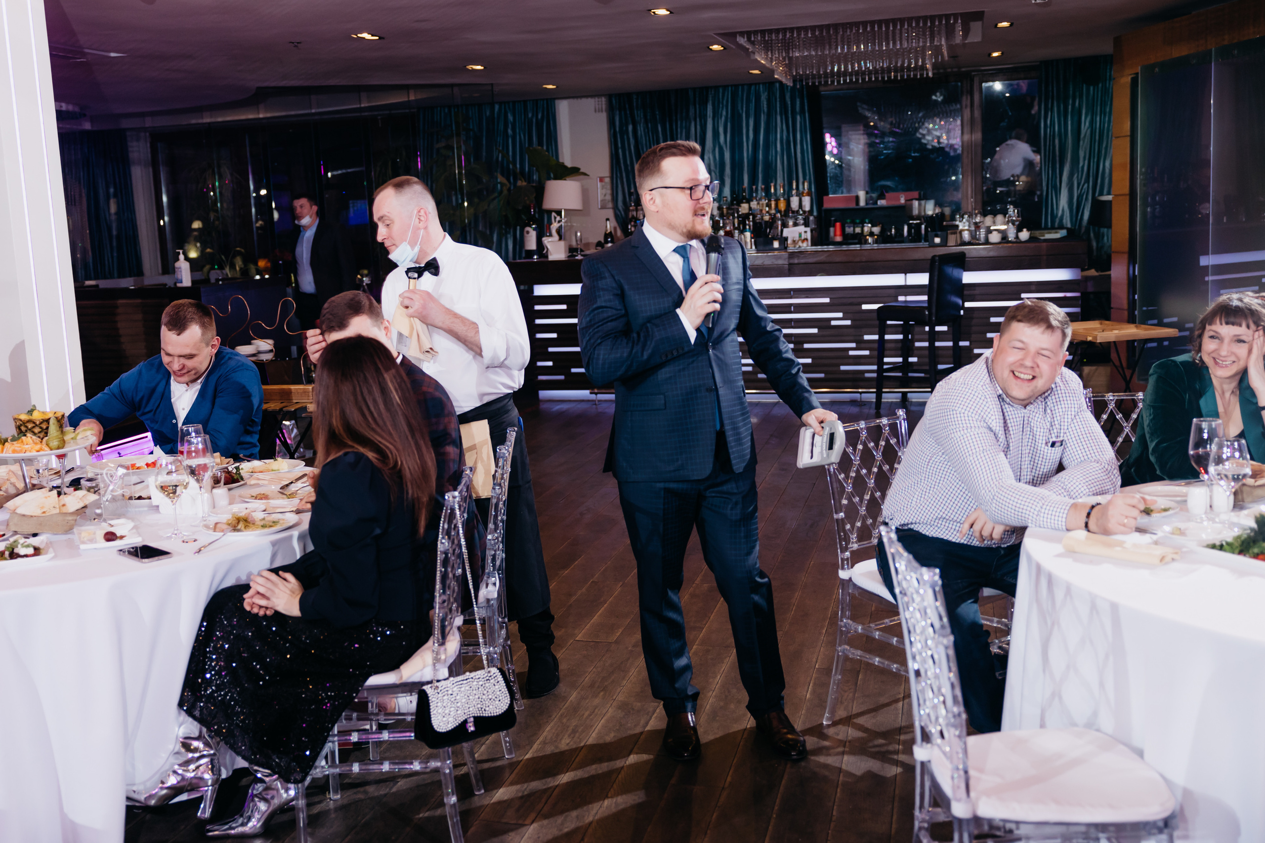 Юбилей Романа Валерьевича 26 марта 2021 года. Ведущий на свадьбу, корпоратив и юбилей в Москве Сергей Рябинин