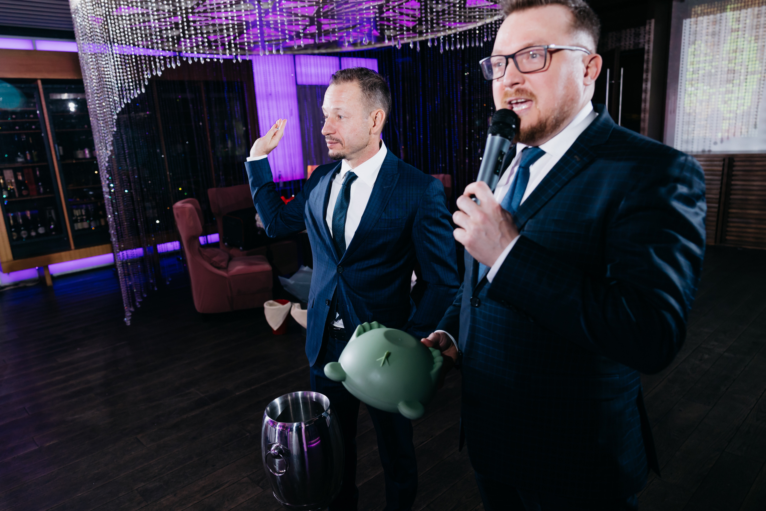 Юбилей Романа Валерьевича 26 марта 2021 года. Ведущий на свадьбу, корпоратив и юбилей в Москве Сергей Рябинин