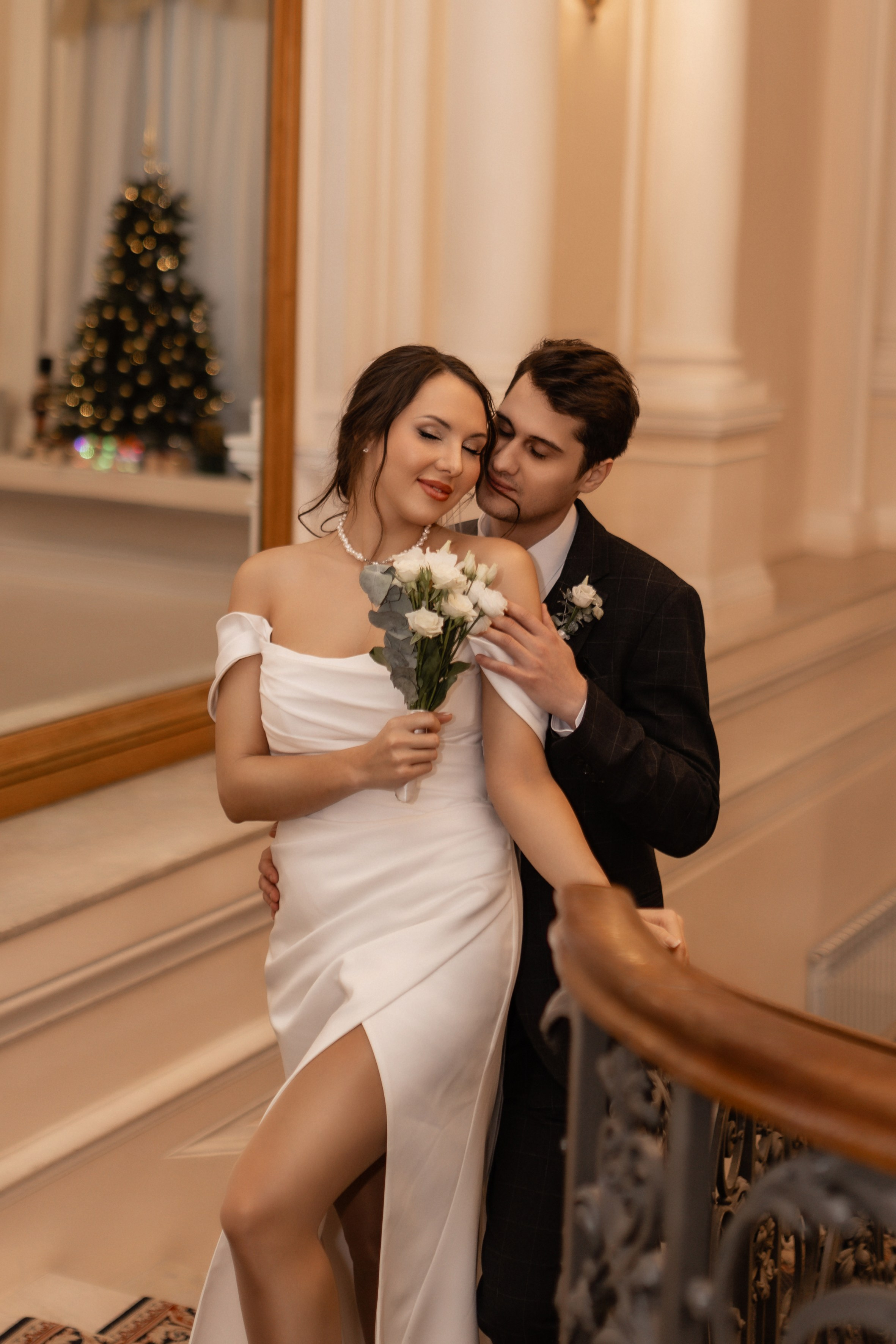 Бажена+Дмитрий Оранжерея. Фотограф в Санкт-Петербурге